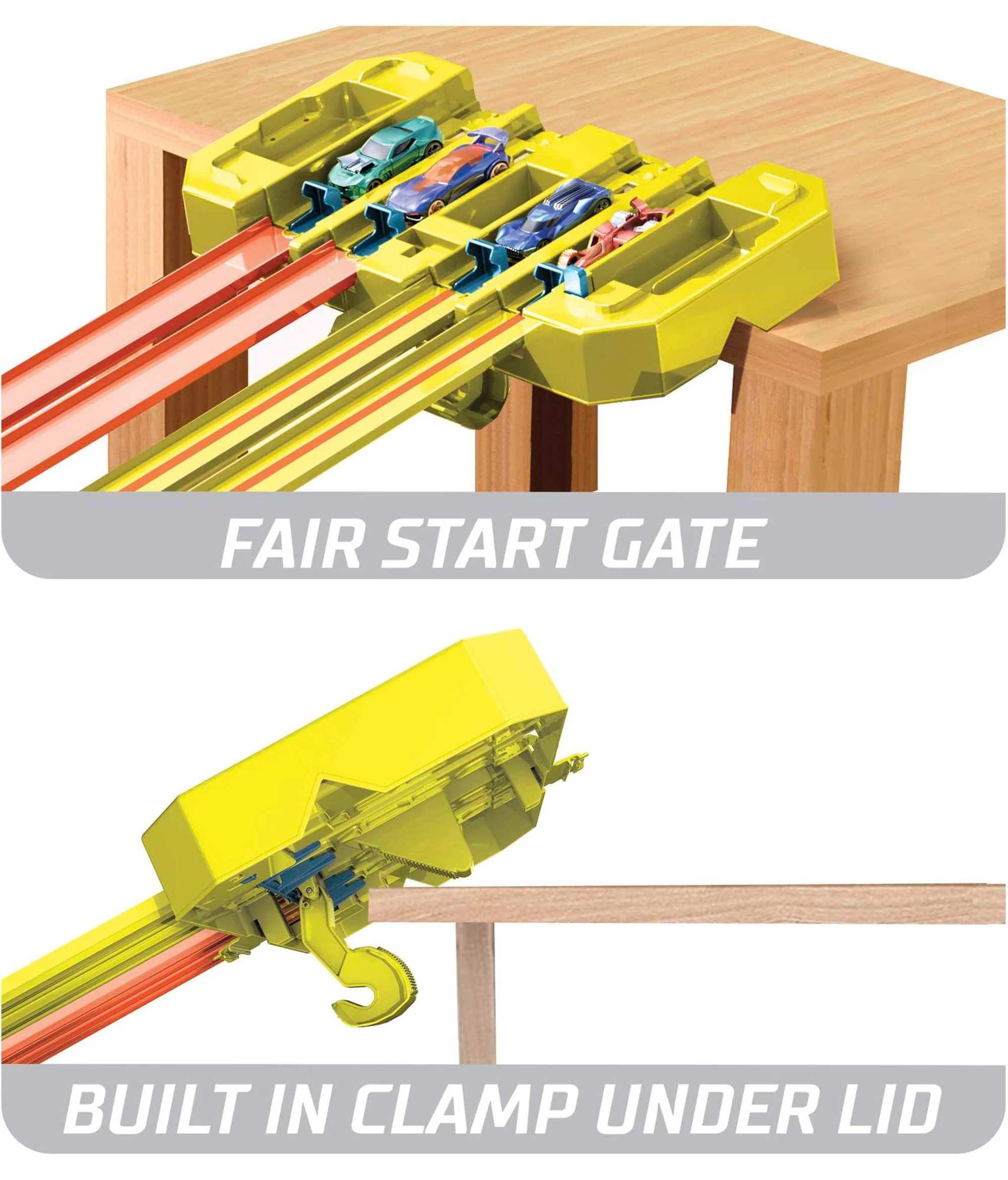 Hot Wheels Track Builder Unlimited Multi-Lane Speed Box - Image 4