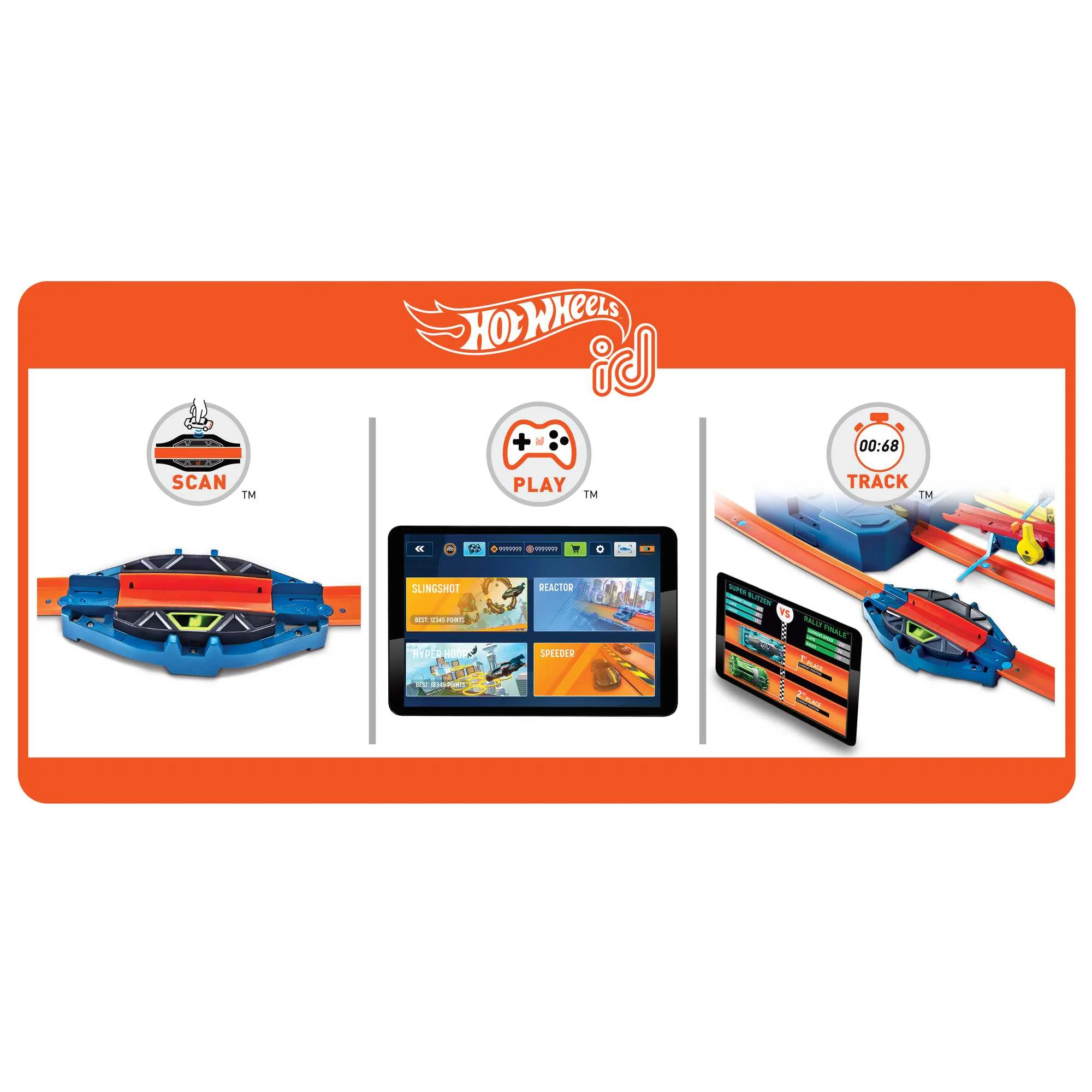 Hot Wheels Track Builder Unlimited Power Boost BoxTrack Set - Image 3
