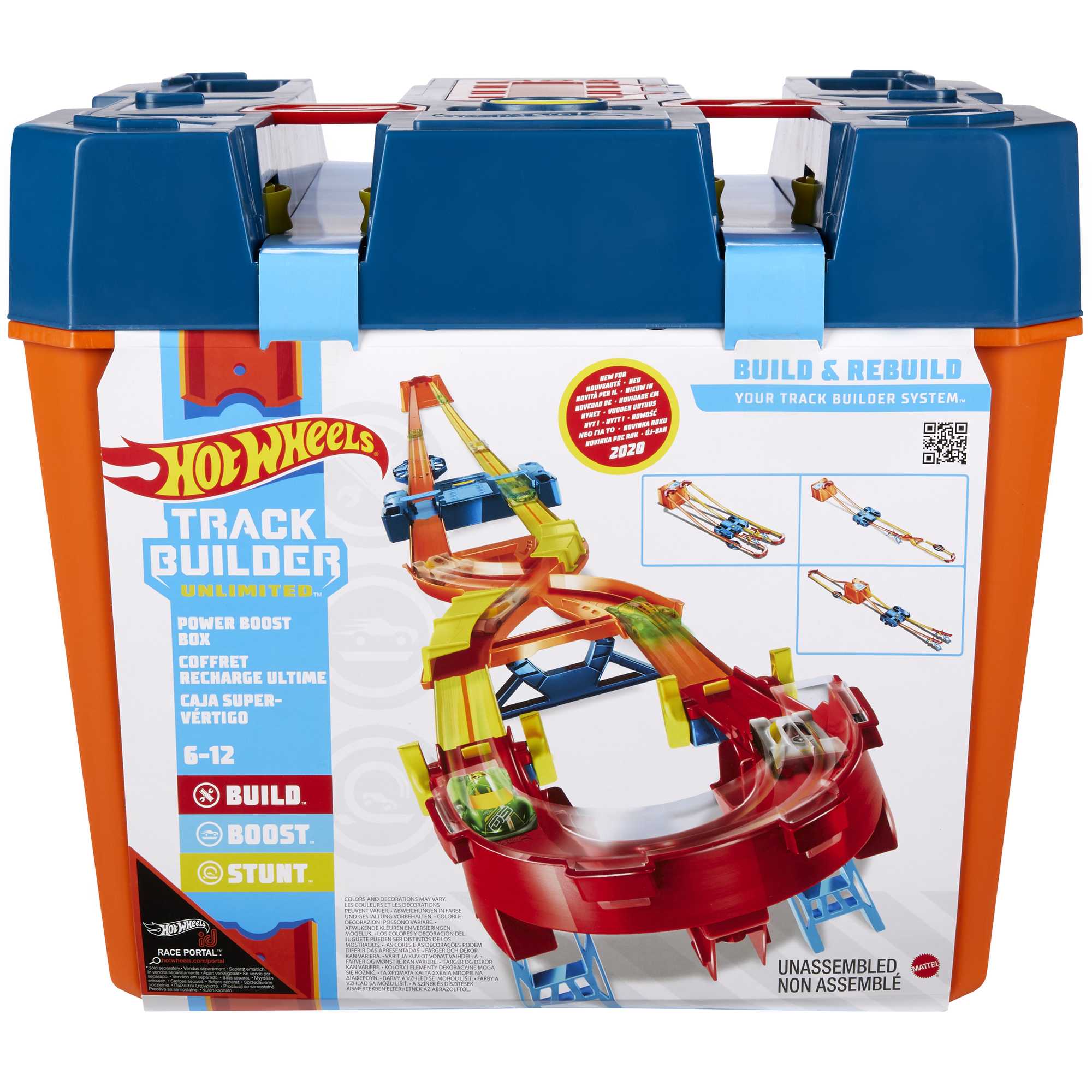 Hot Wheels Track Builder Unlimited Power Boost BoxTrack Set - Image 6