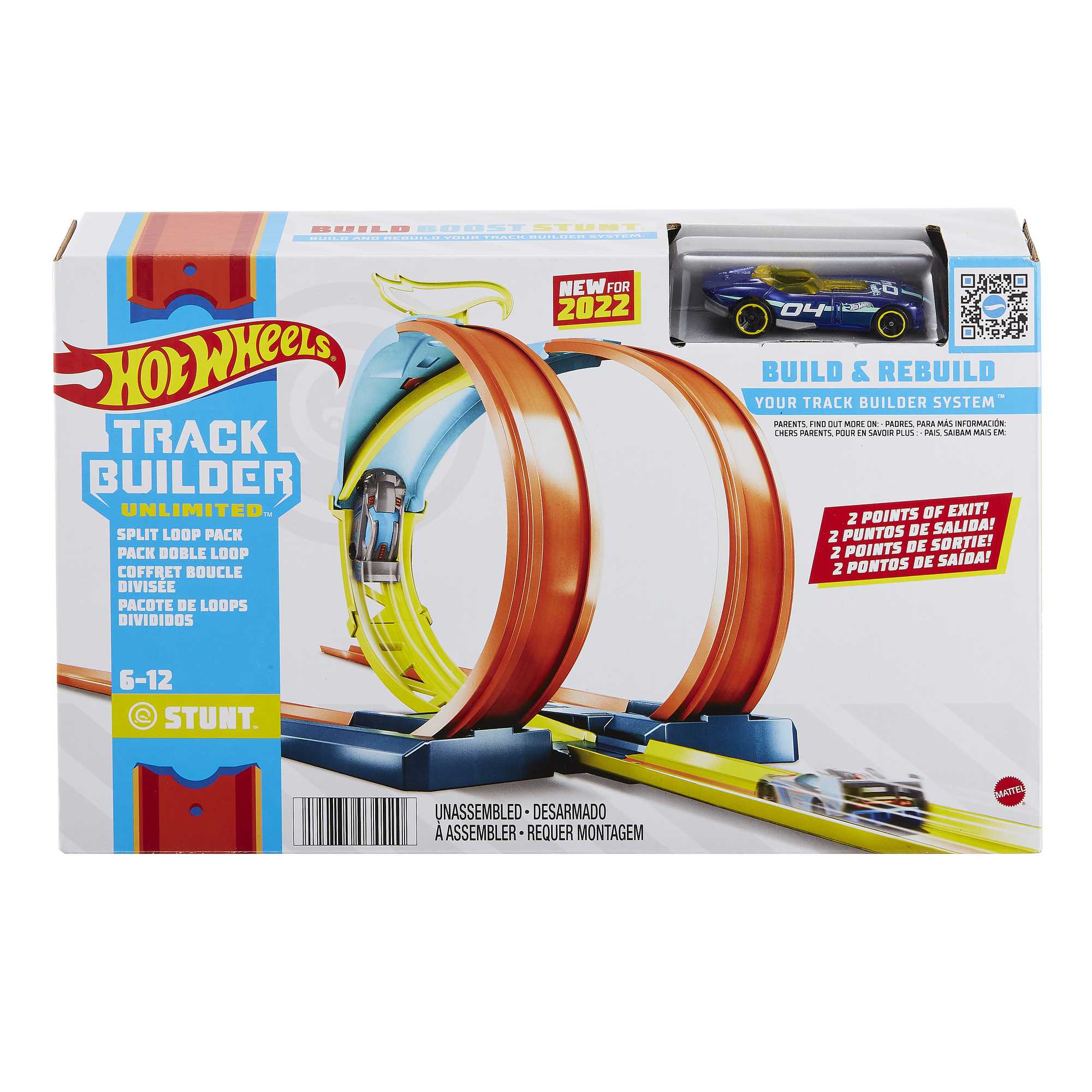 Hot Wheels Track Builder Unlimited Split Loop Pack - Image 6