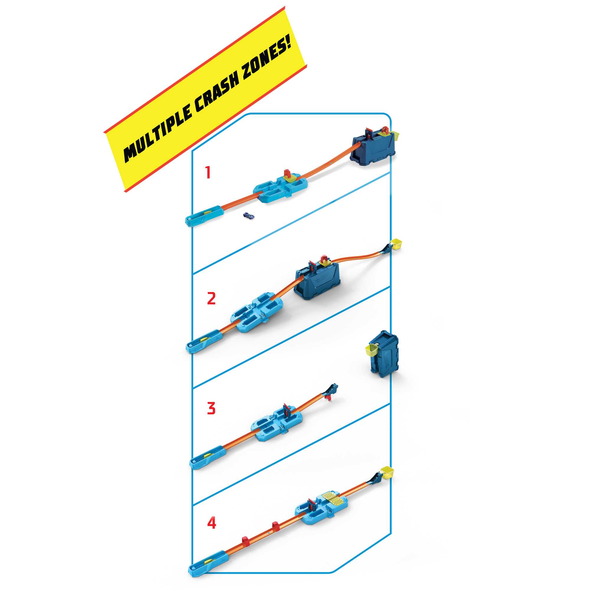 Hot Wheels Track Builder Unlimited Stunt Crash Box - Image 5