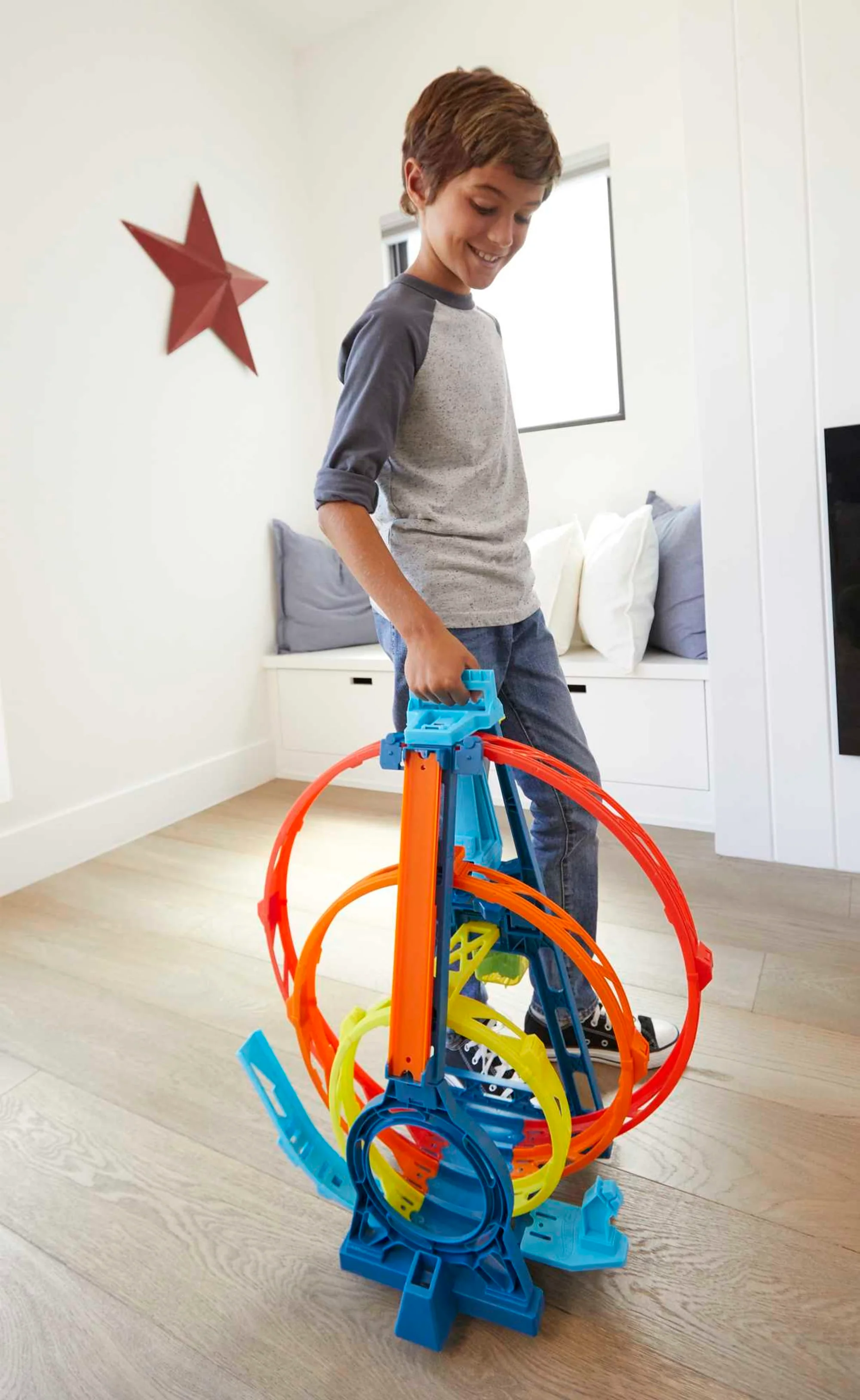 Hot Wheels Track Builder Unlimited Triple Loop Kit - Image 3