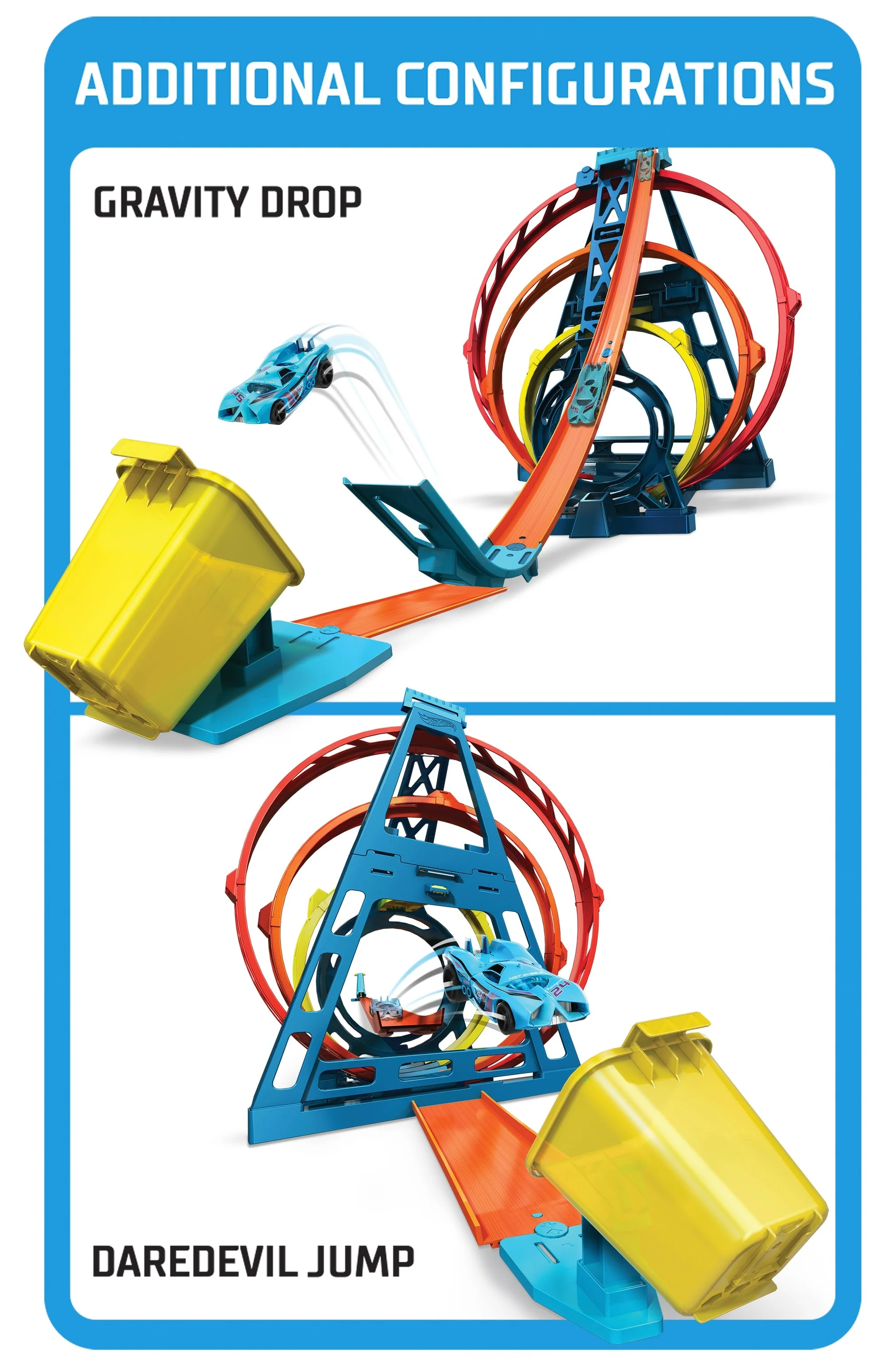 Hot Wheels Track Builder Unlimited Triple Loop Kit - Image 5