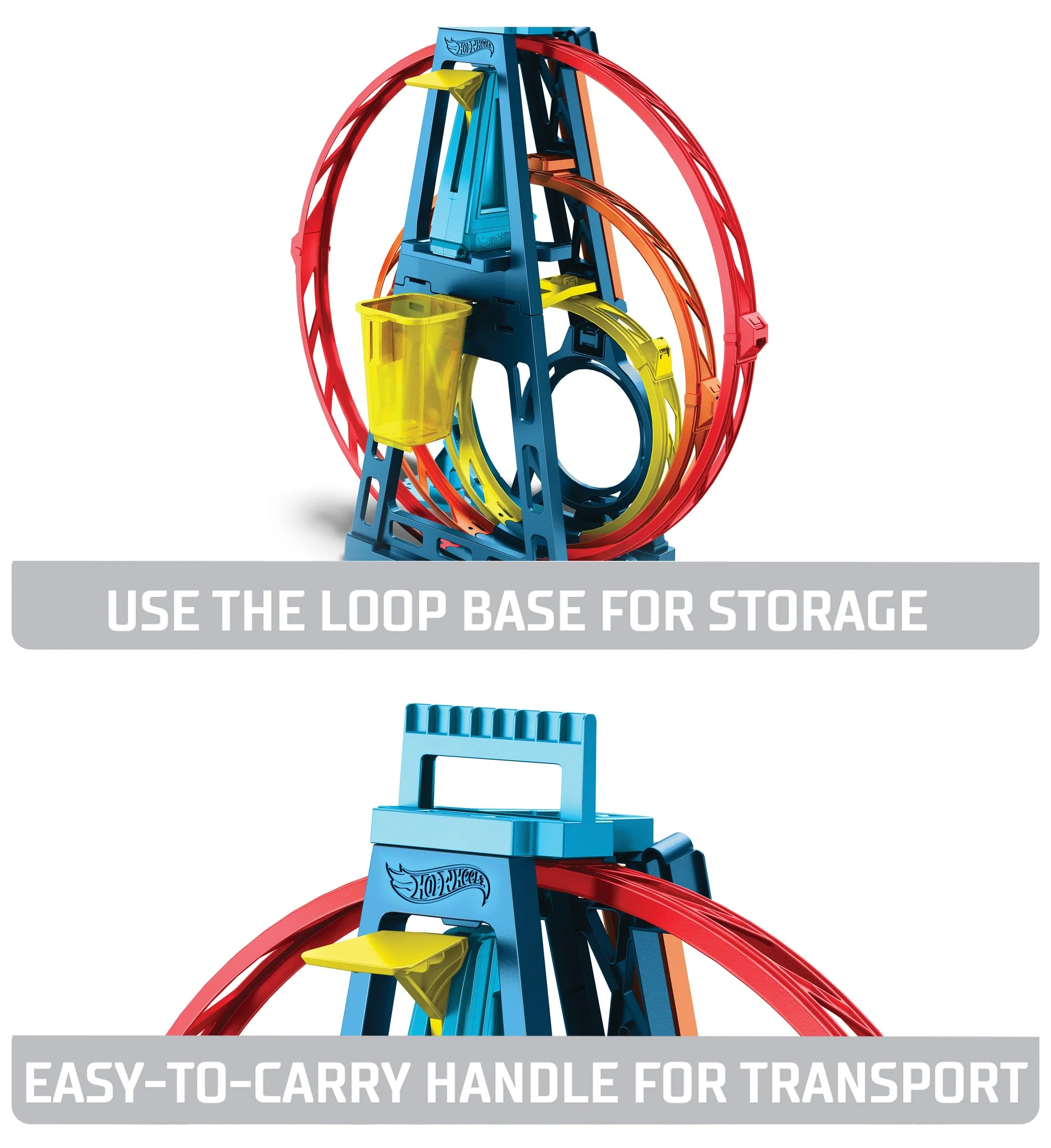Hot Wheels Track Builder Unlimited Triple Loop Kit - Image 6
