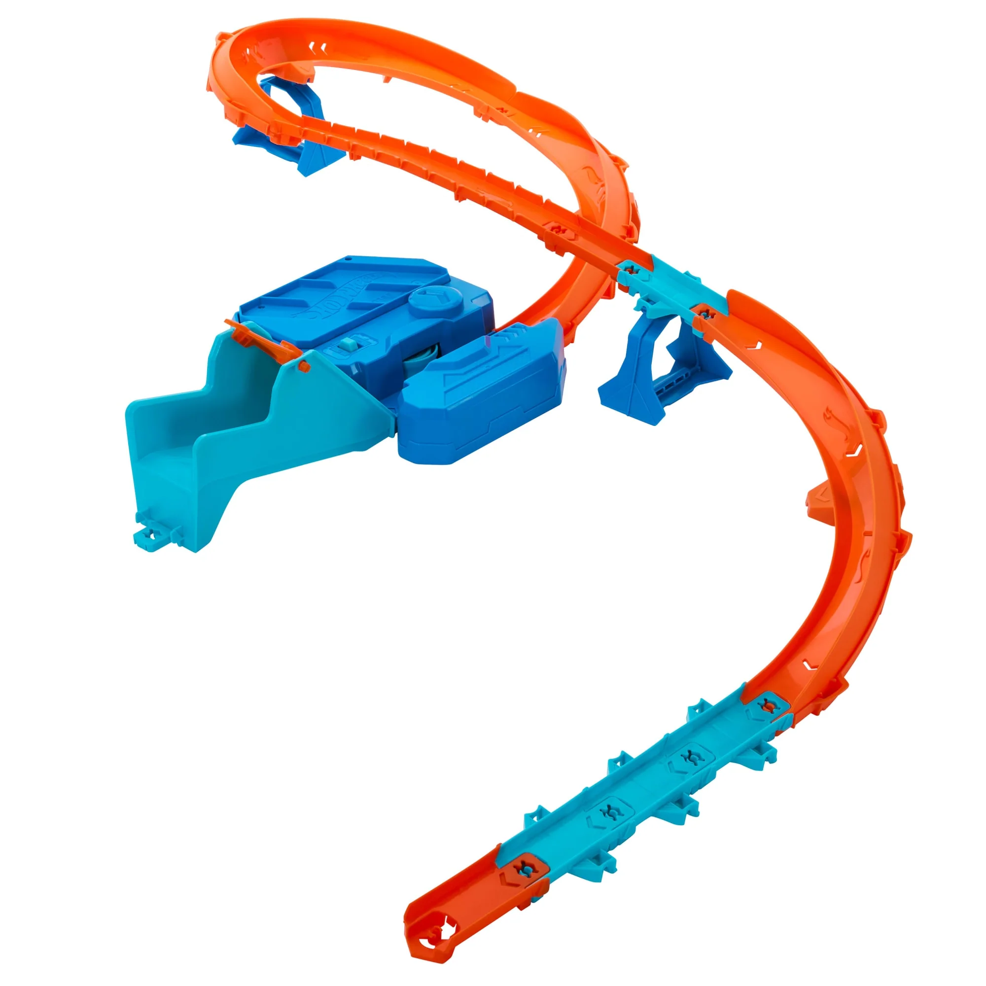Conjunto De Juego Circuito Supersalto De Track Creator De Hot Wheels Con Coche De Juguete A Escala 1:64 Y Propulsor Motorizado - Image 6
