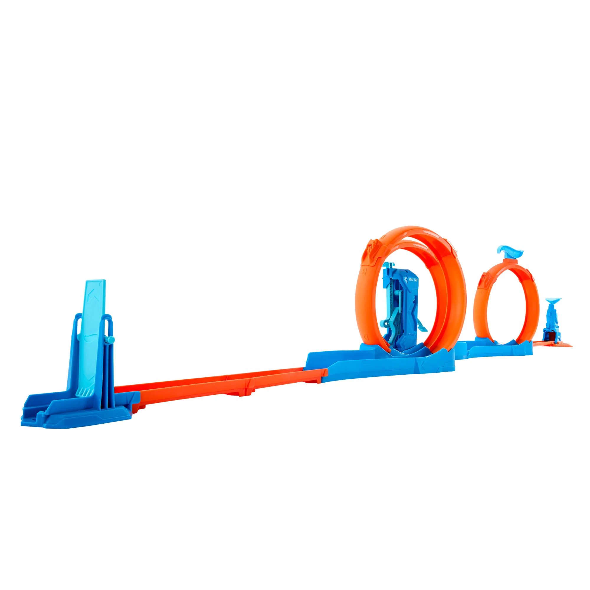 Hot Wheels Track Creator Dreifach-Looping-Pack Und Spielzeugauto Im Maßstab 1:64, Trackbauset - Image 5