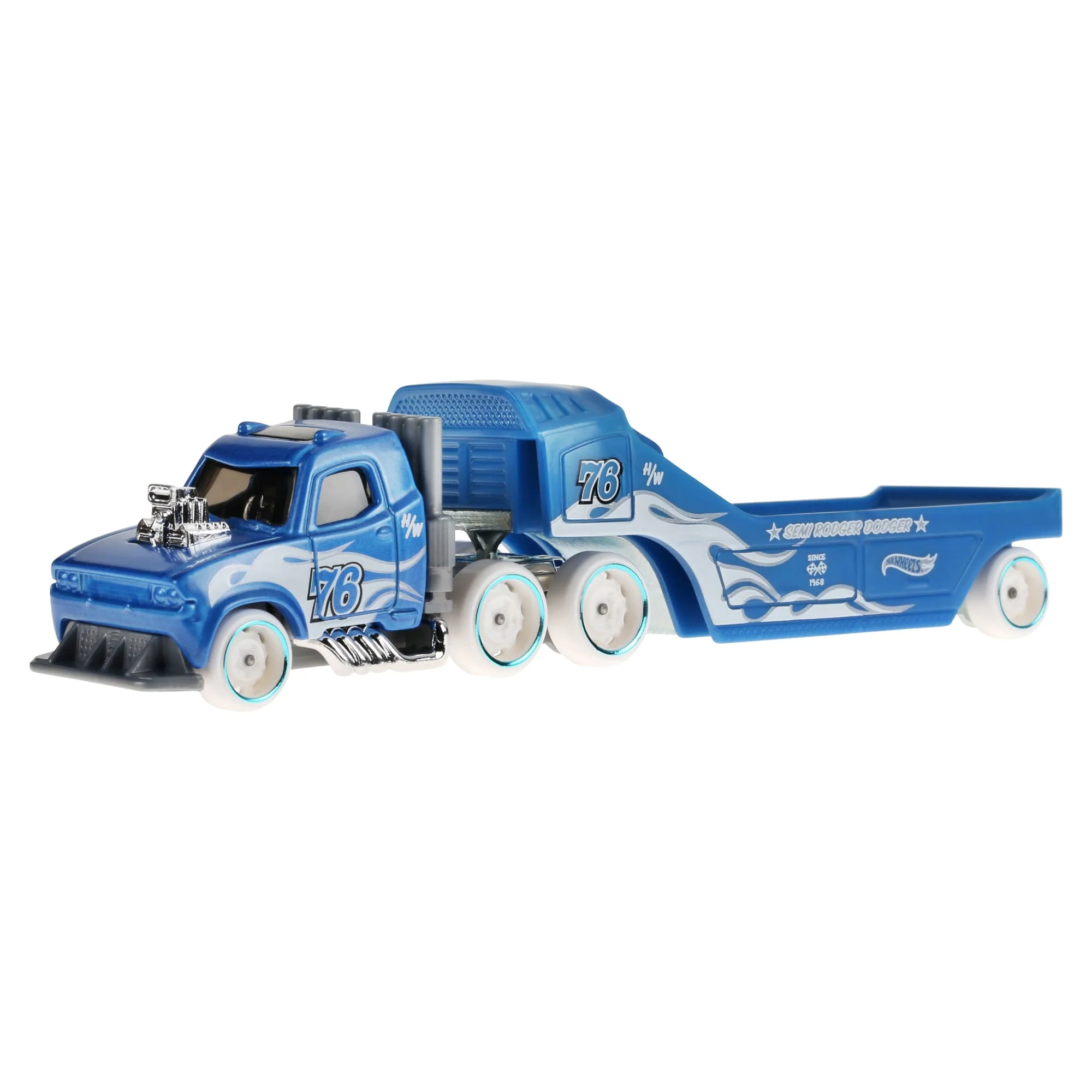 Νταλίκες Hot Wheels Κλίμακας 1:64, Μεταλλικό Όχημα, Λειτουργεί Πάνω Σε Πίστες (Τα Σχέδια Μπορεί Να Διαφέρουν) - Image 2