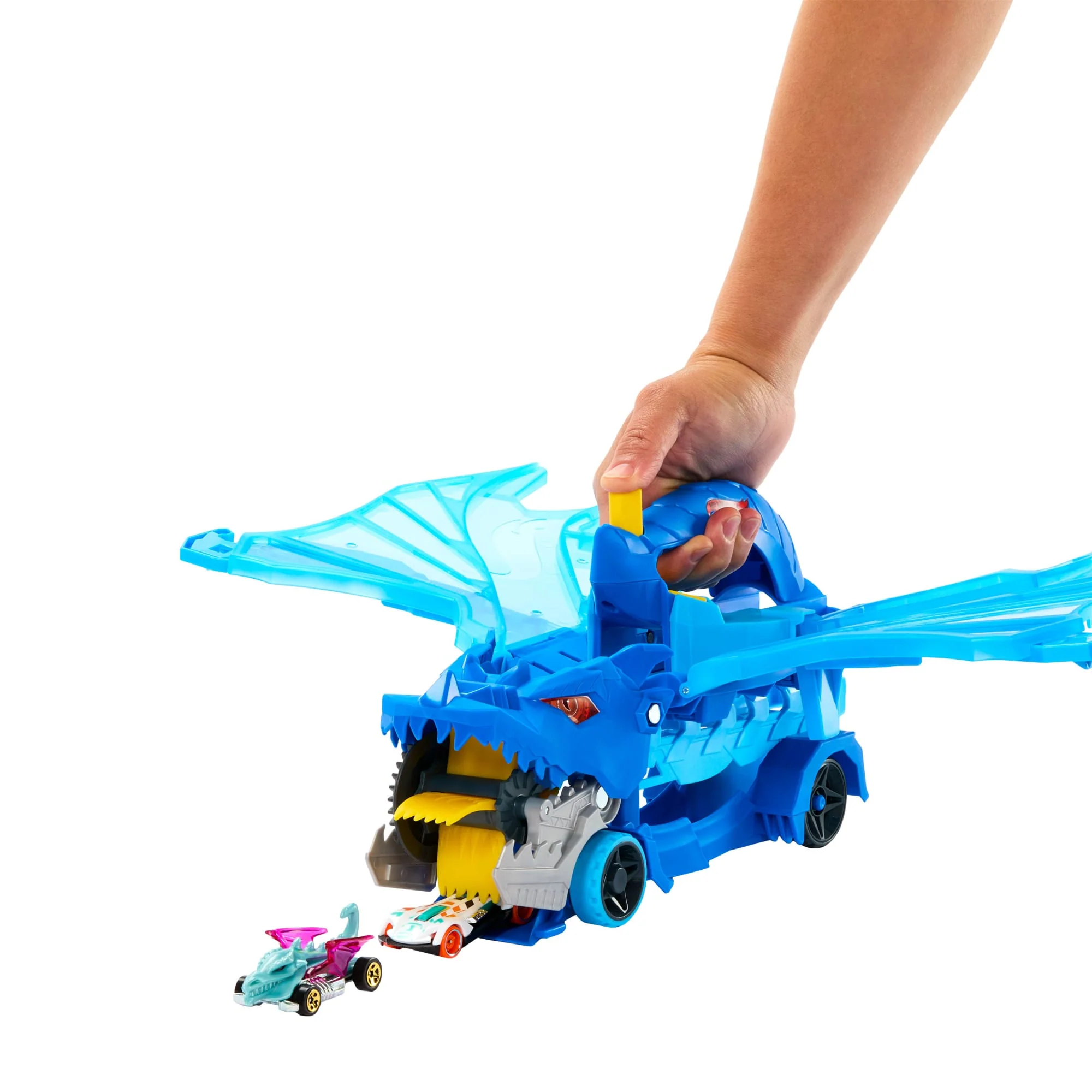 Hot Wheels-Transporteur 2 En 1 Dragons Hot Wheels City - Image 2
