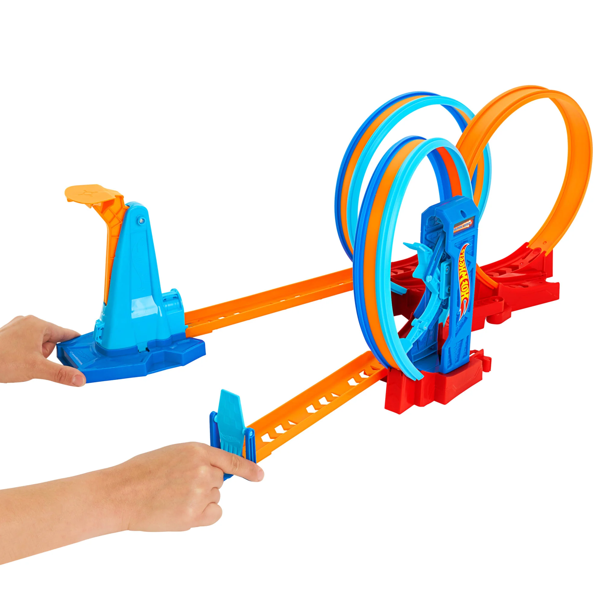 Hot Wheels Ultra Hots Çılgın Çember Yarışı Seti, 3 Spiral Ve 1 Hot Wheels Araba - Image 4