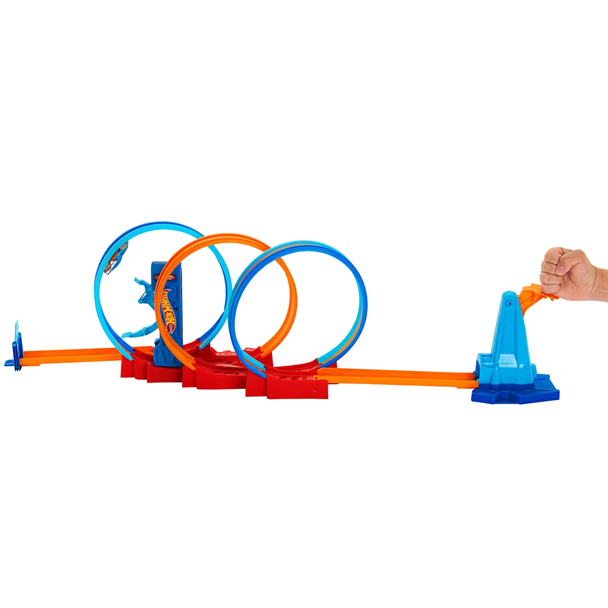Hot Wheels Ultra Hots Çılgın Çember Yarışı Seti, 3 Spiral Ve 1 Hot Wheels Araba - Image 5