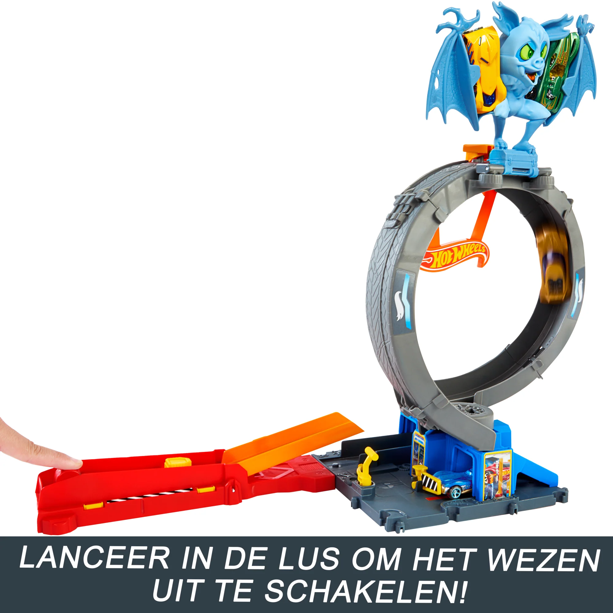 Hot Wheels City Vleermuisaanval Speelset Met Speelgoedauto Op Schaal Van 1:64 - Image 5