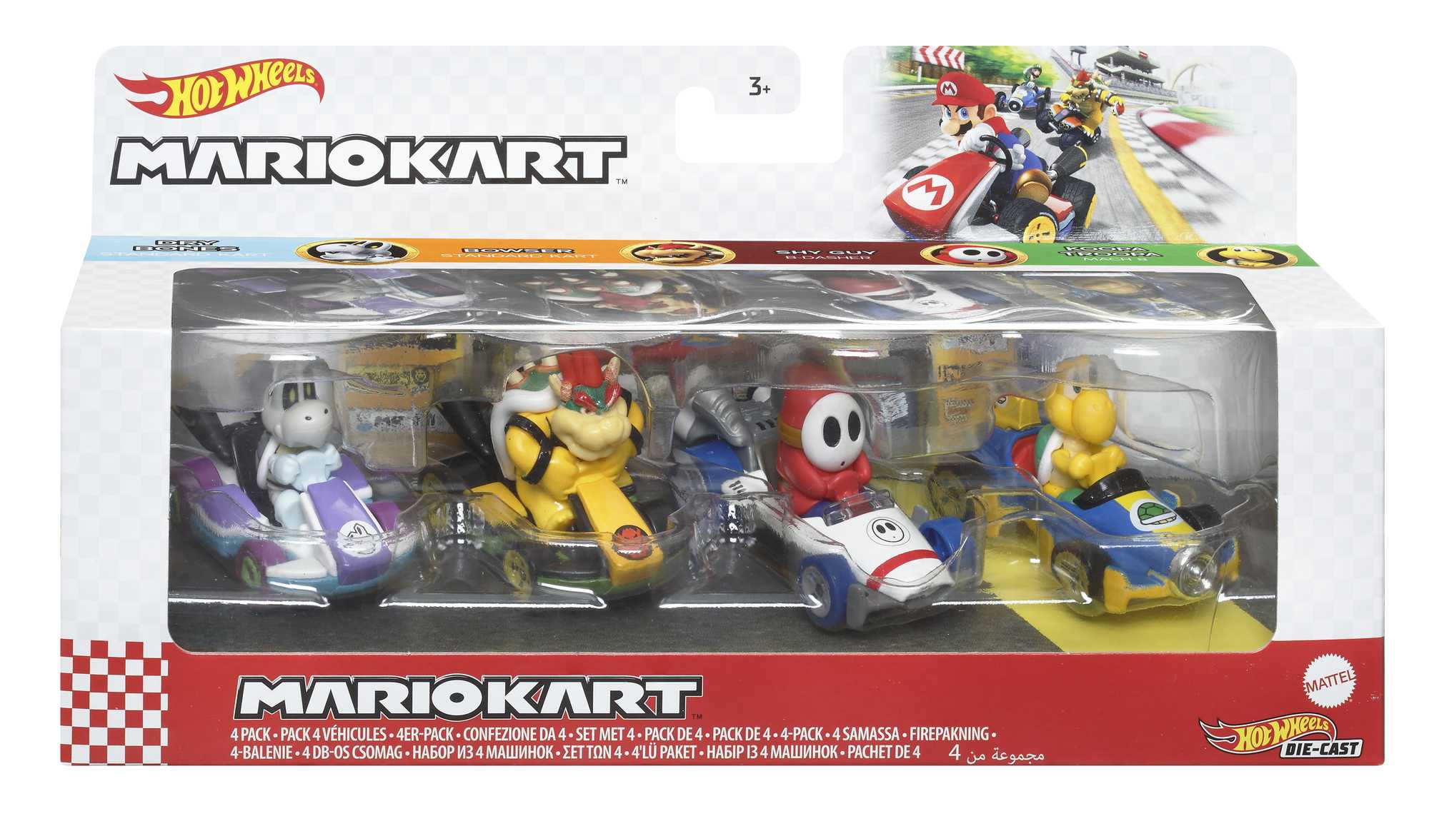 Hot Wheels Mariokart 4 Pack - Image 7