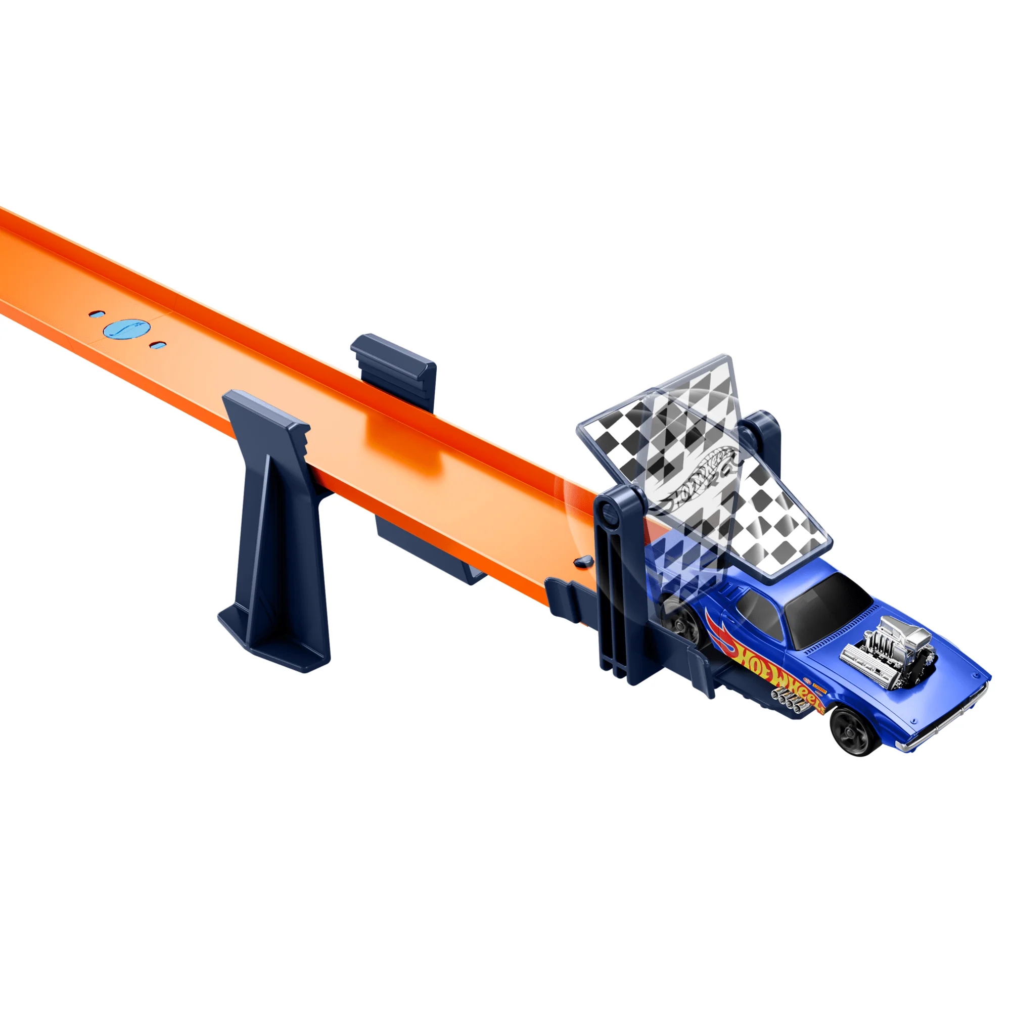 Hot Wheels - Piste Records De Vitesse Avec Voiture Radiocommandé - Circuit Petite Voiture - 5 Ans Et + - Image 3