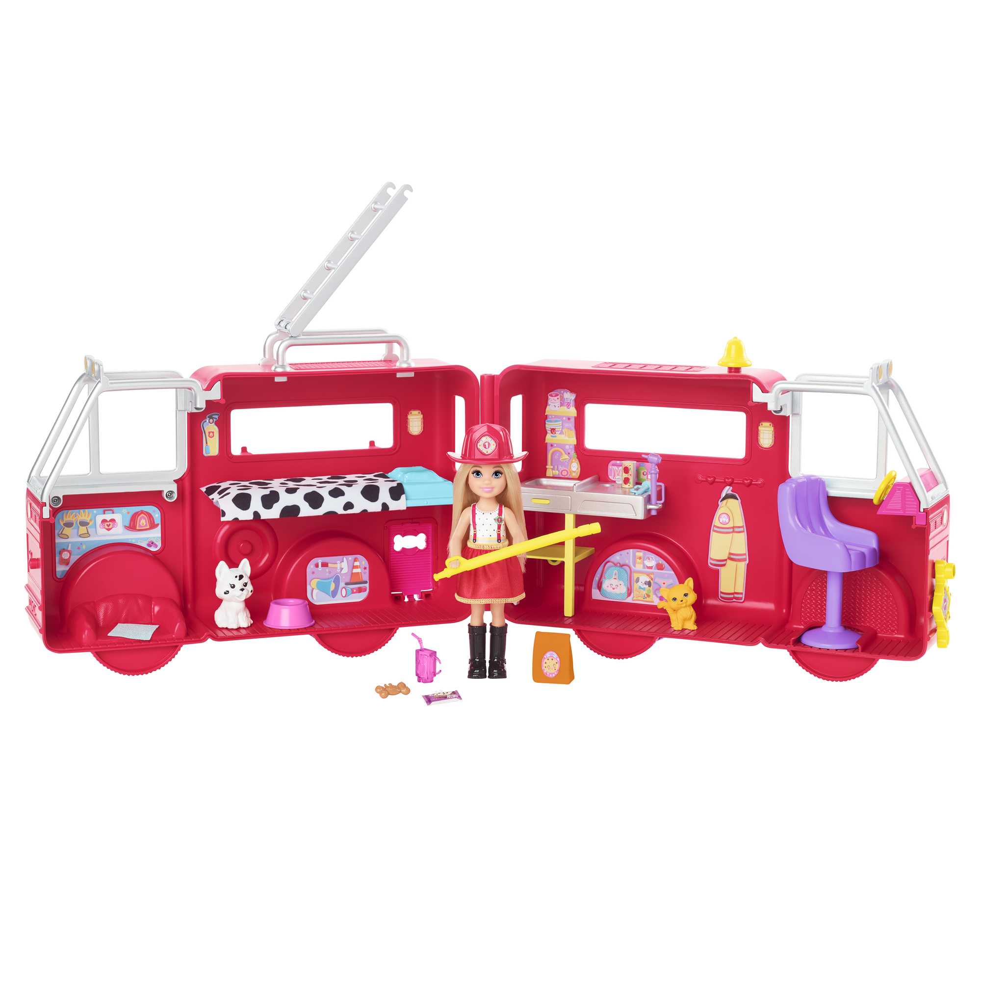 Набор игровой Barbie Челси и пожарная машина - Image 3
