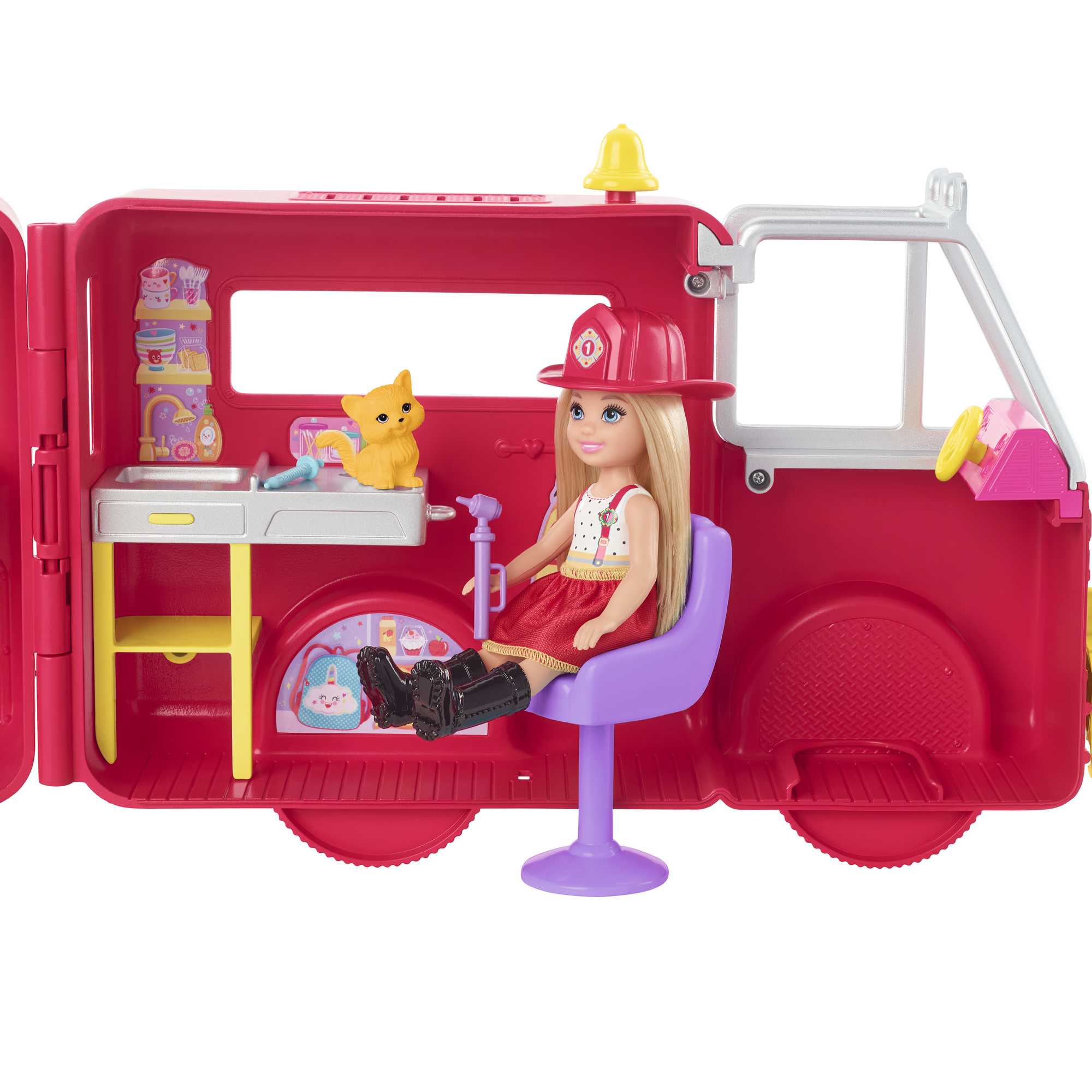 Набор игровой Barbie Челси и пожарная машина - Image 5