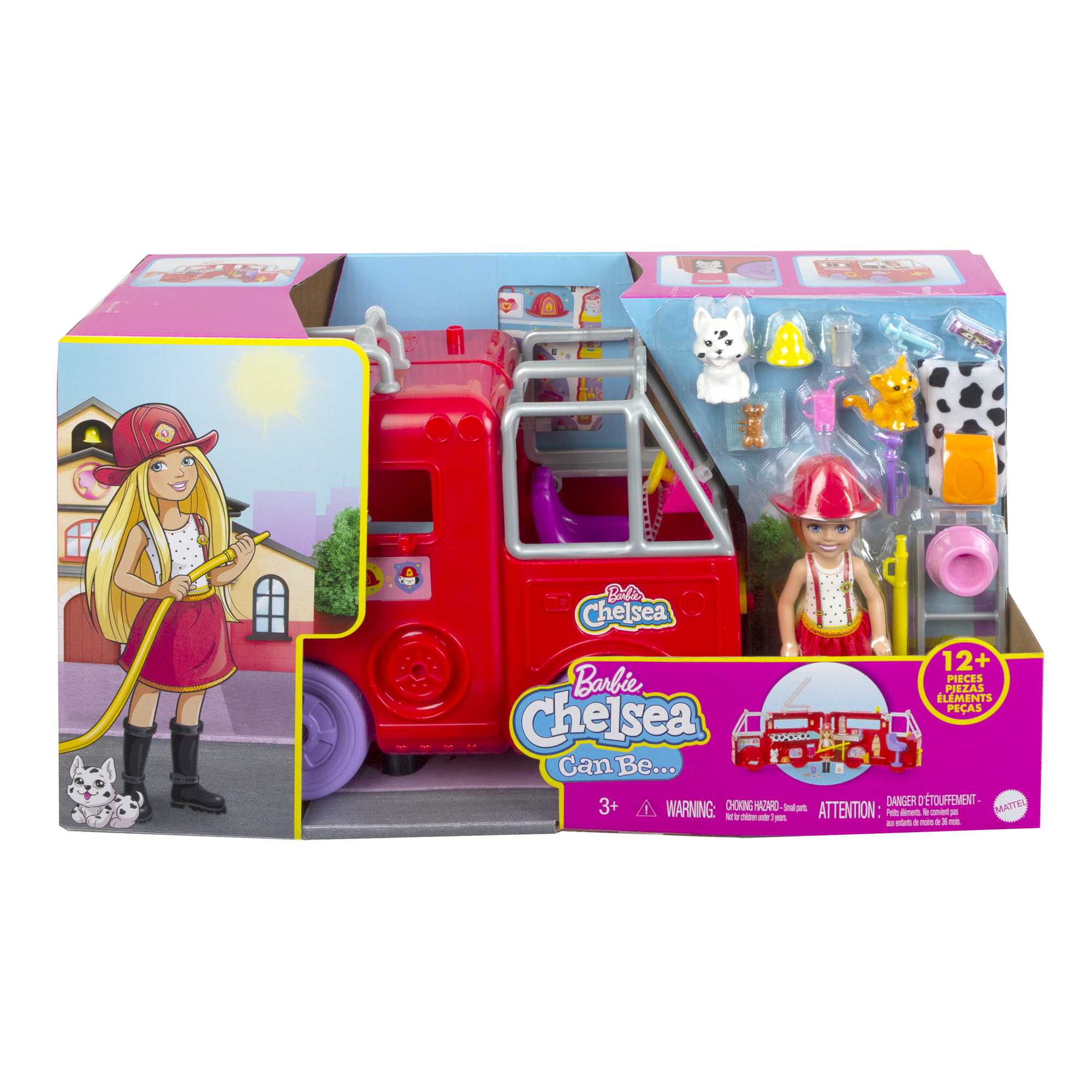 Набор игровой Barbie Челси и пожарная машина - Image 6