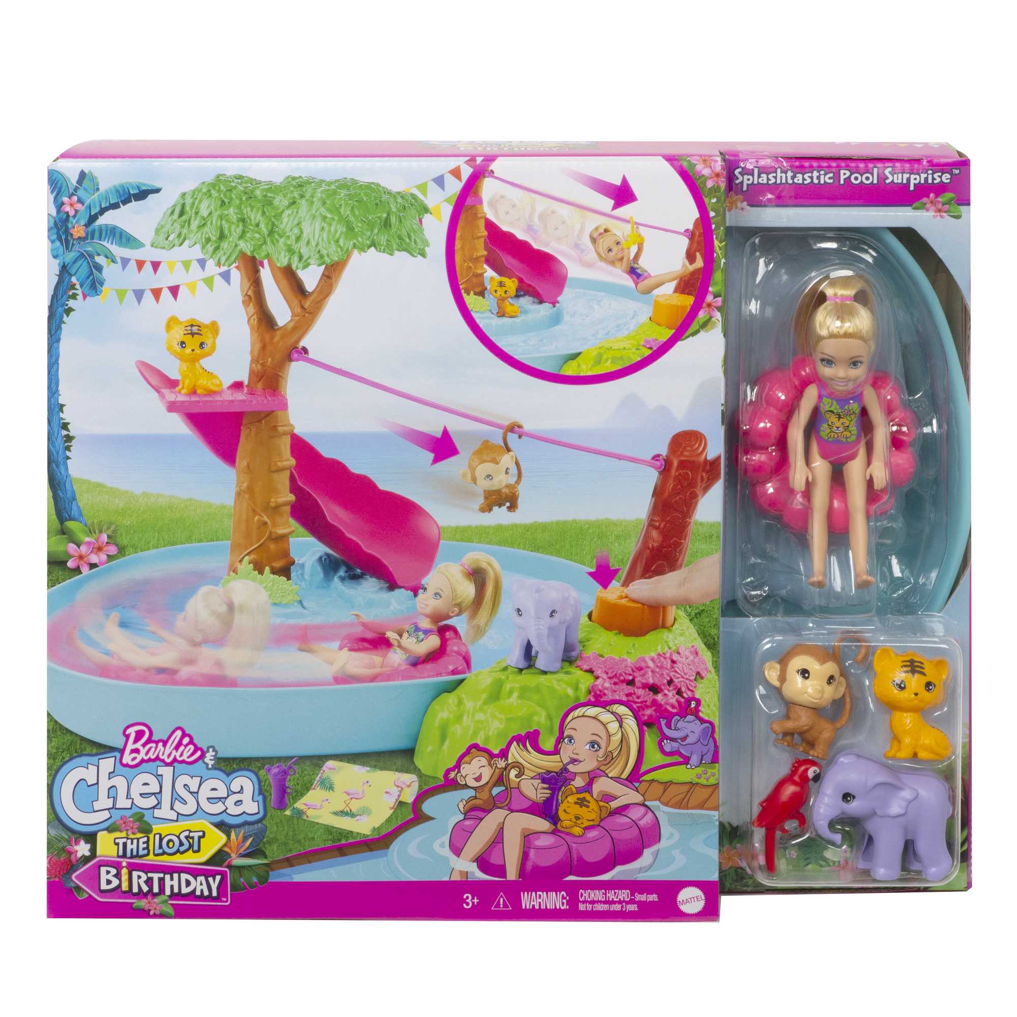Набор игровой Barbie Челси с питомцами и аксессуарами В джунглях - Image 6