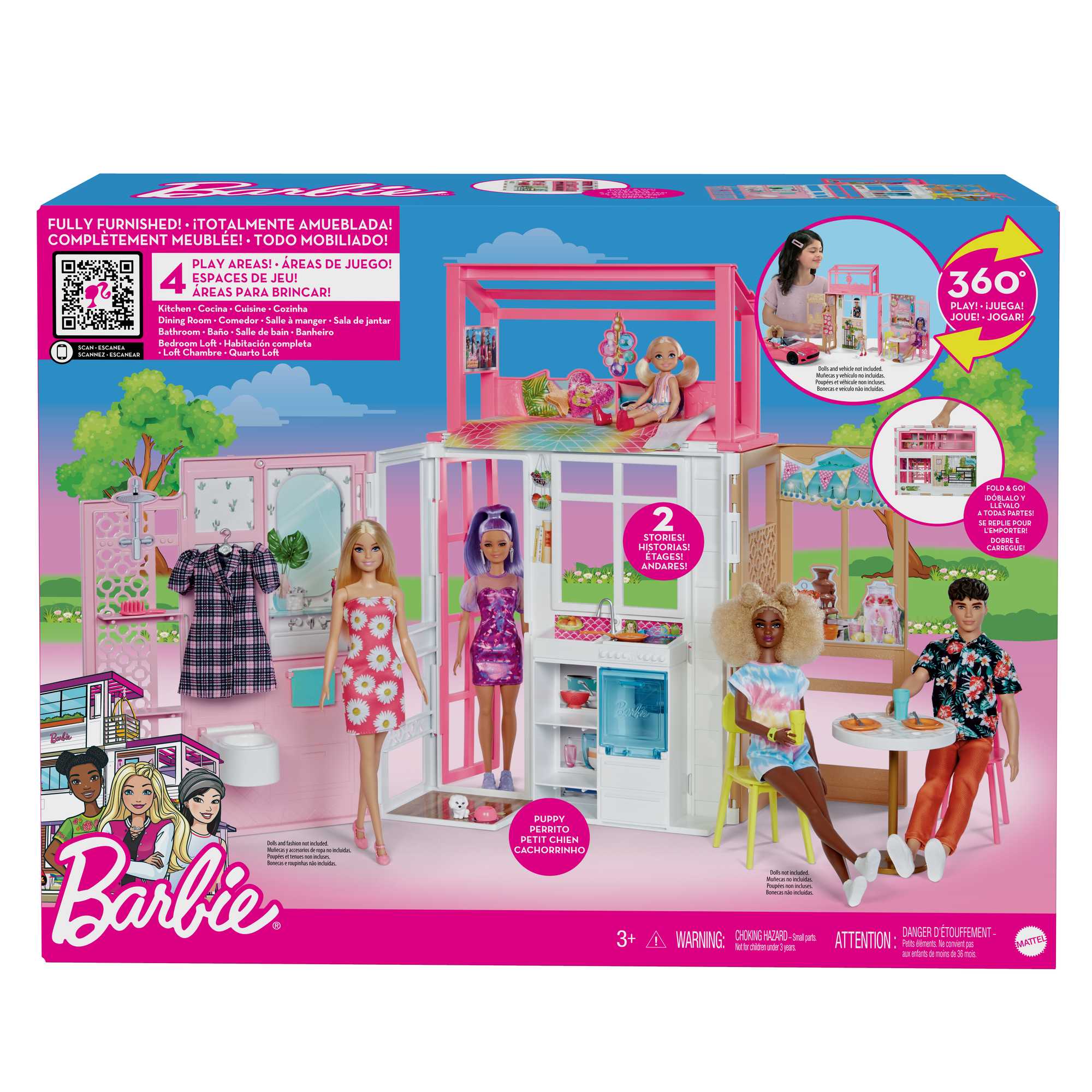 Дом Barbie с мебелью и аксессуарами - Image 6
