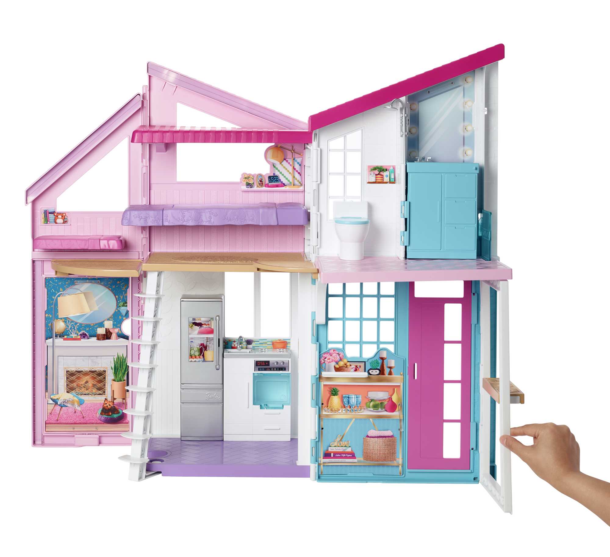 Дом Barbie раскладной с мебелью (двухэтажный) - Image 3