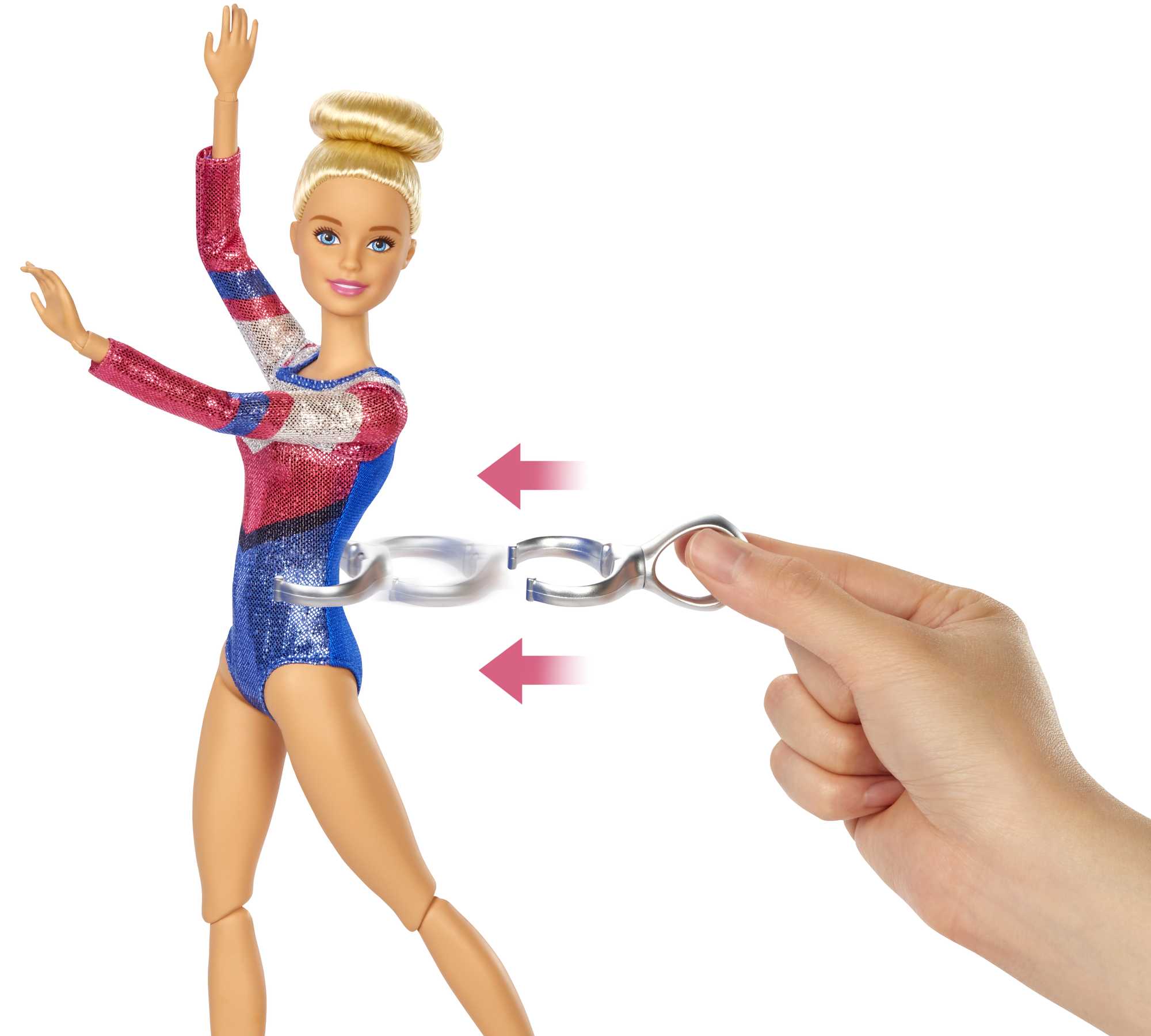Набор игровой Barbie Кем быть? Гимнастка кукла с аксессуарами - Image 4