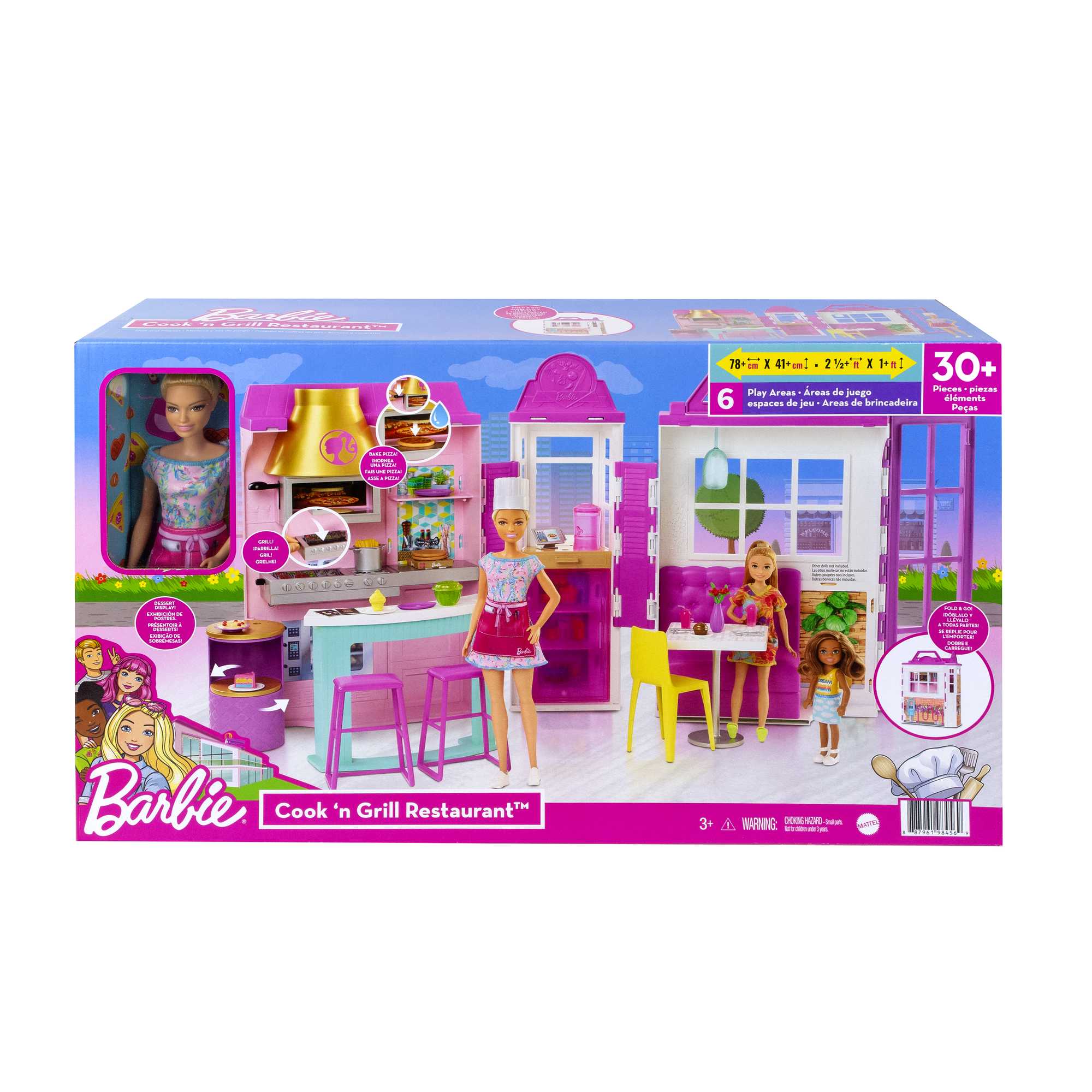 Набор игровой Barbie Гриль-ресторан (с куклой) - Image 6