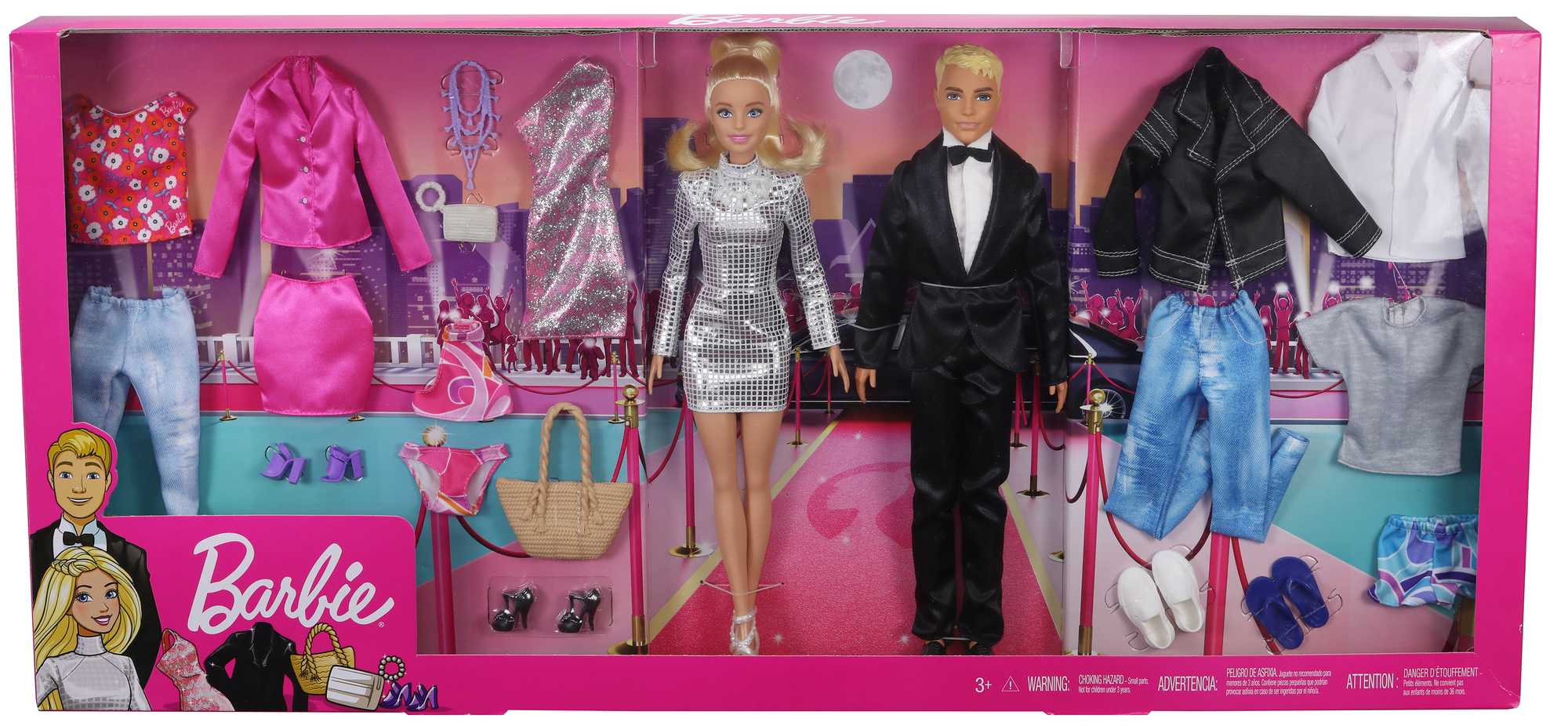 Набор Barbie Куклы с модной одеждой и аксессуарами - Image 6