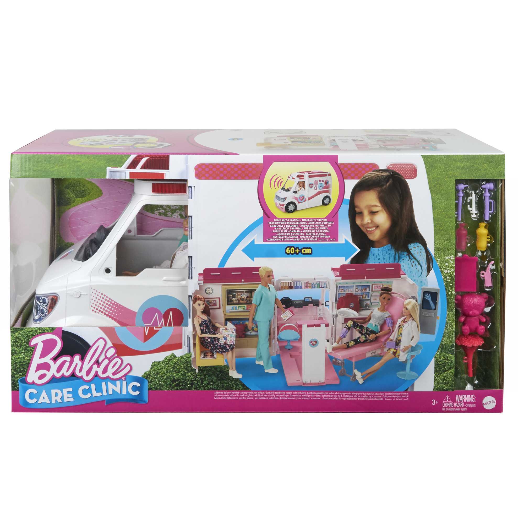 Набор игровой Barbie Кем быть? Клиника 2 куклы+машина скорой помощи - Image 6
