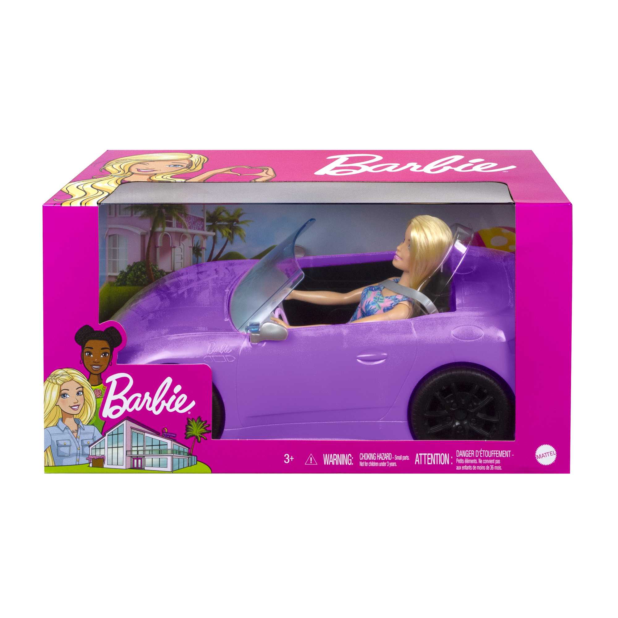 Кукла Barbie с розовой машиной - Image 6
