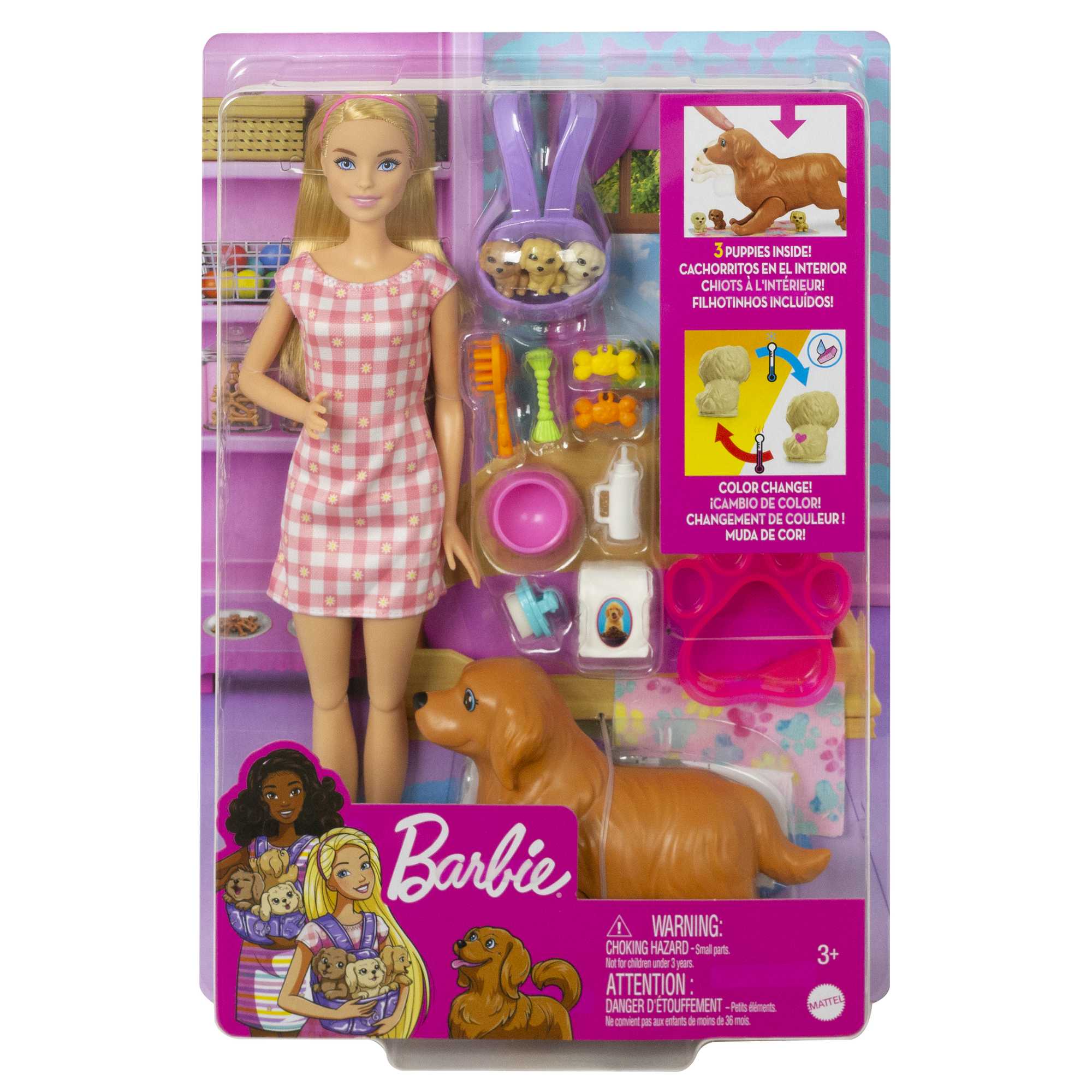Набор игровой Barbie Новорожденные щенки - Image 6