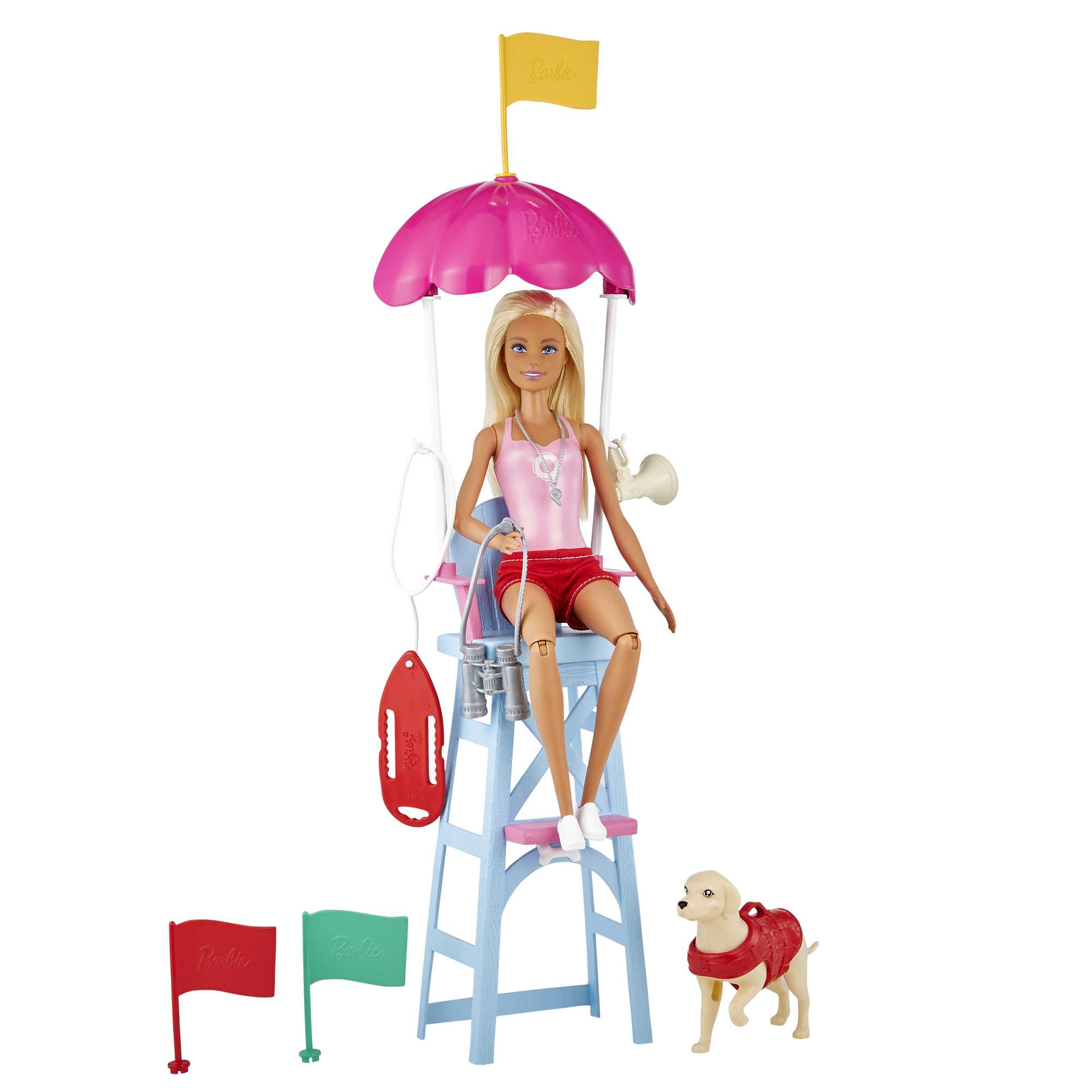 Набор игровой Barbie кукла+питомец+аксессуары Пляжный спасатель - Image 2