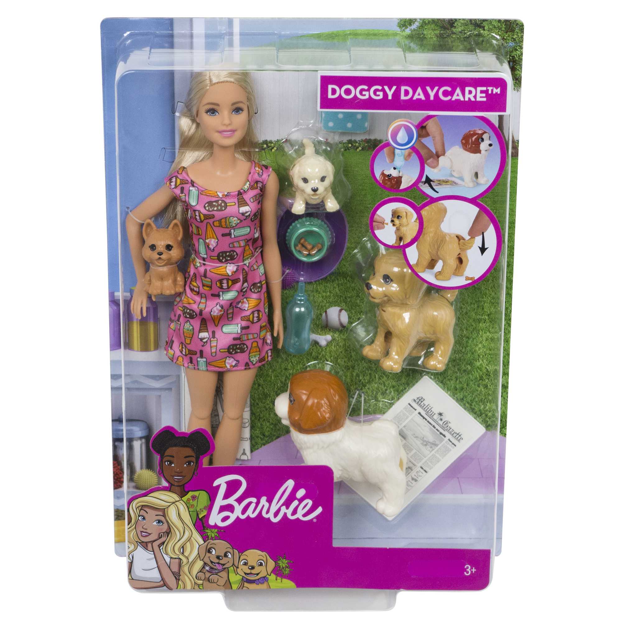 Набор Barbie Семья кукла+щенки с аксессуарами - Image 6