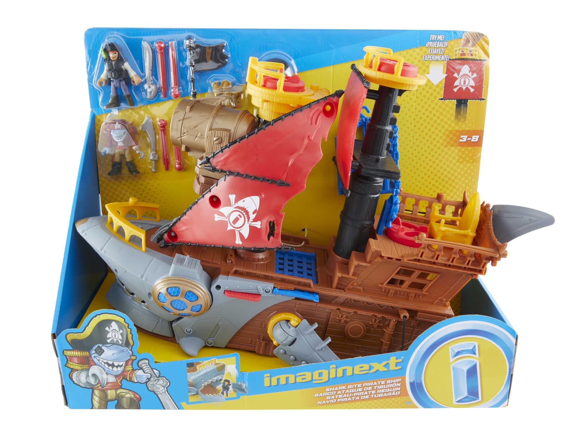 Imaginext – Bateau Pirate Requin - Image 3