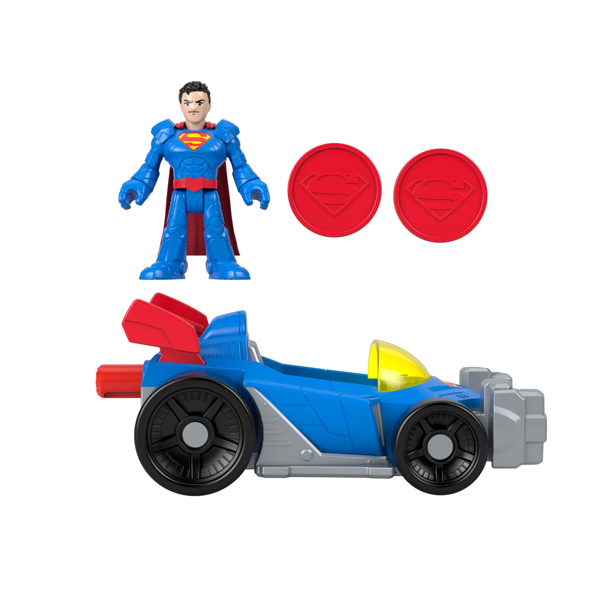 Imaginext-Supermobile Metal Force DC Super Friends-Coffret - Image 2