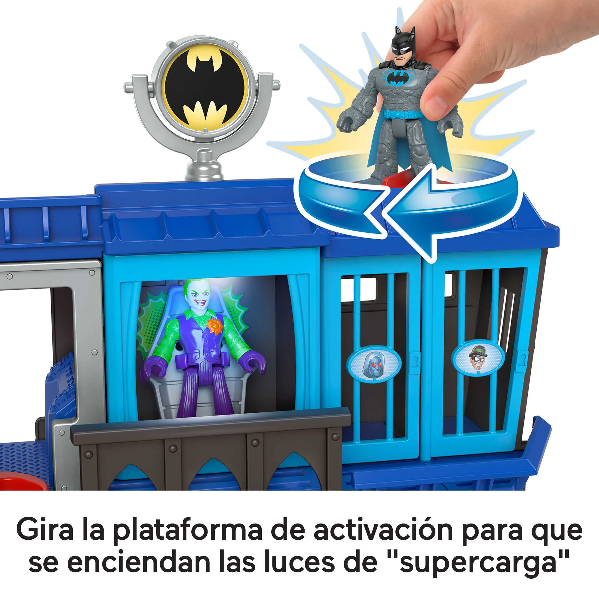 Imaginext DC Cárcel de Gotham Batman y villanos - Image 3