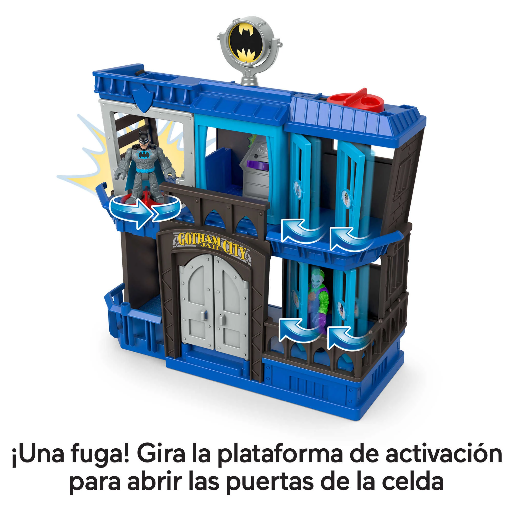 Imaginext DC Cárcel de Gotham Batman y villanos - Image 4