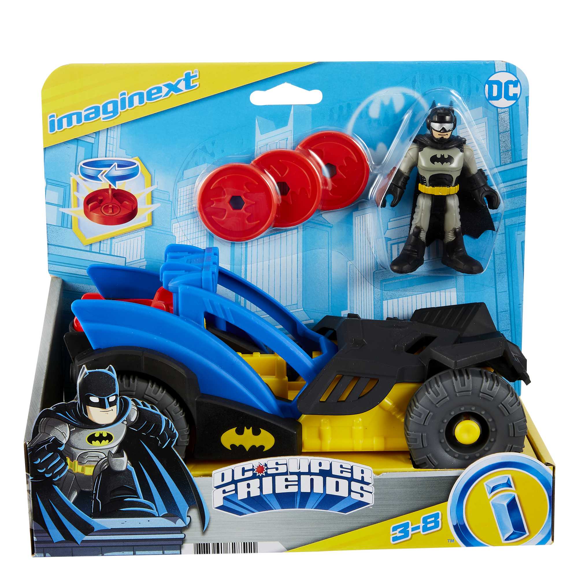 Imaginext® DC Супер Друзья® Машинка с фигуркой в ассортименте - Image 6