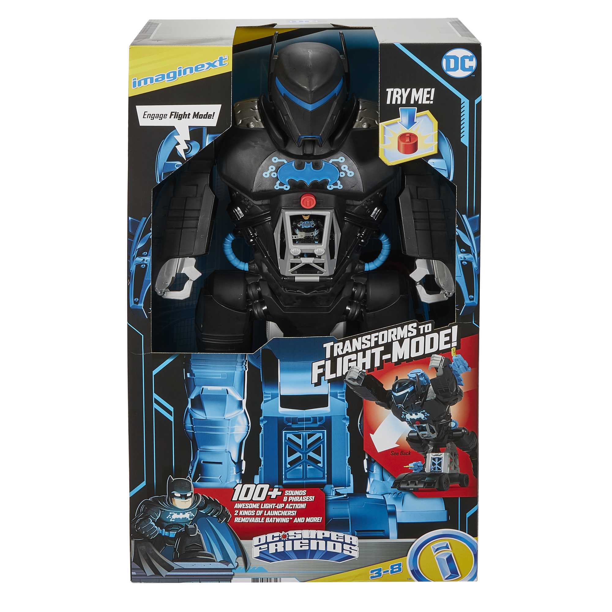 Imaginext DC Super Freunde Bat-Tech Batbot - Image 6