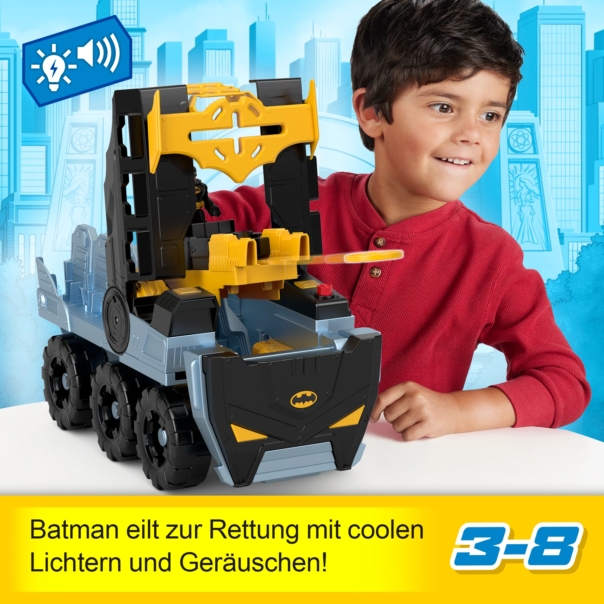 Imaginext Dc Super Friends Mega Bat-Transformer - Image 2