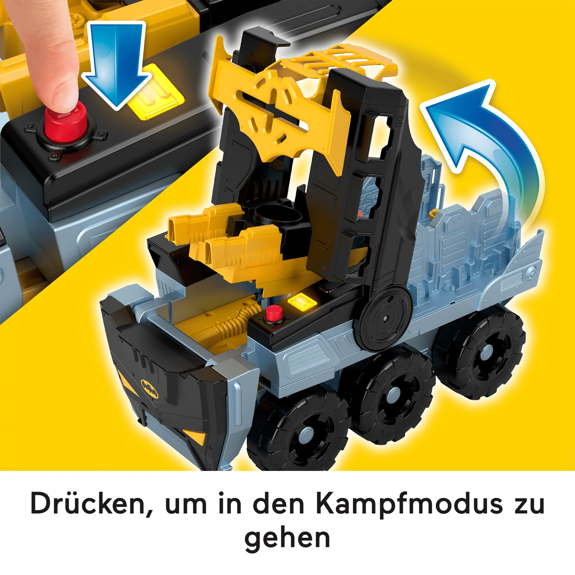 Imaginext Dc Super Friends Mega Bat-Transformer - Image 3