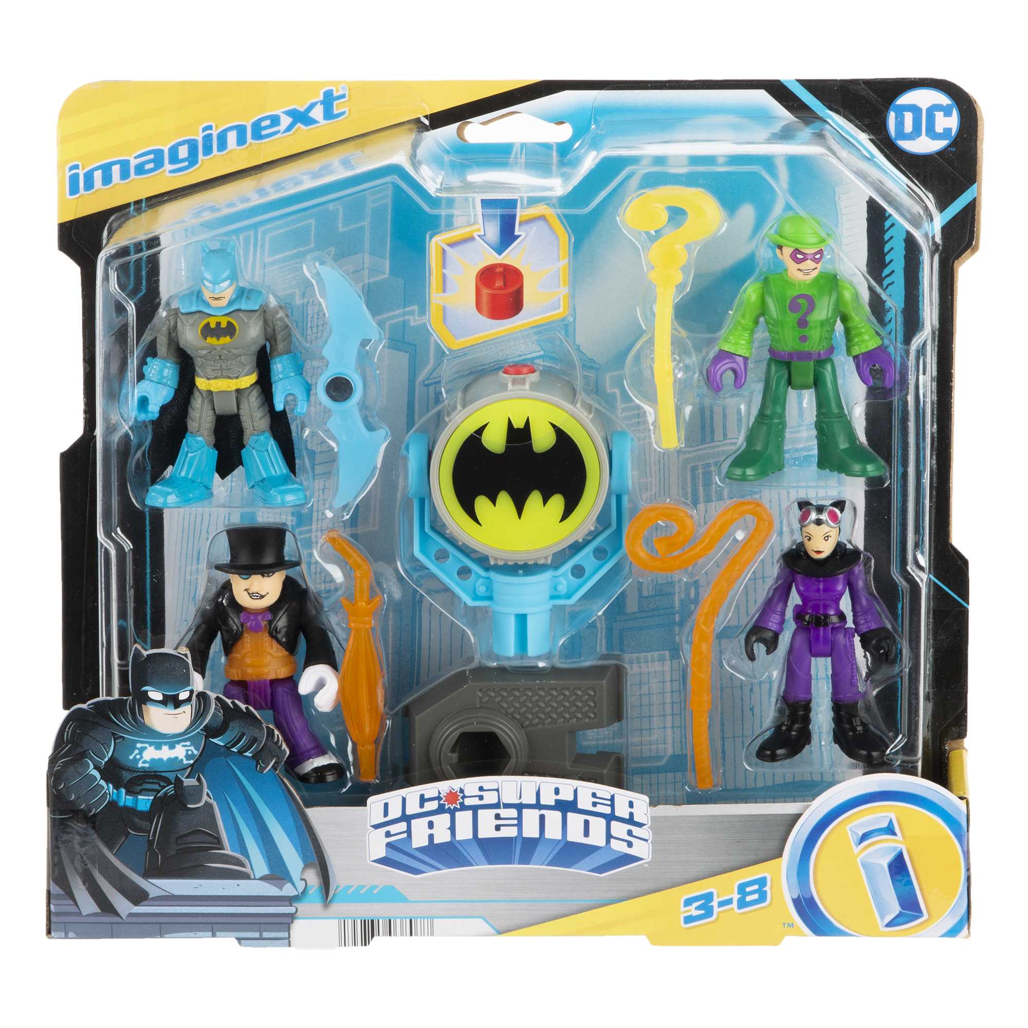 Imaginext DC Super Friends Bat-Tech Bat-Signal Multipack - Image 6