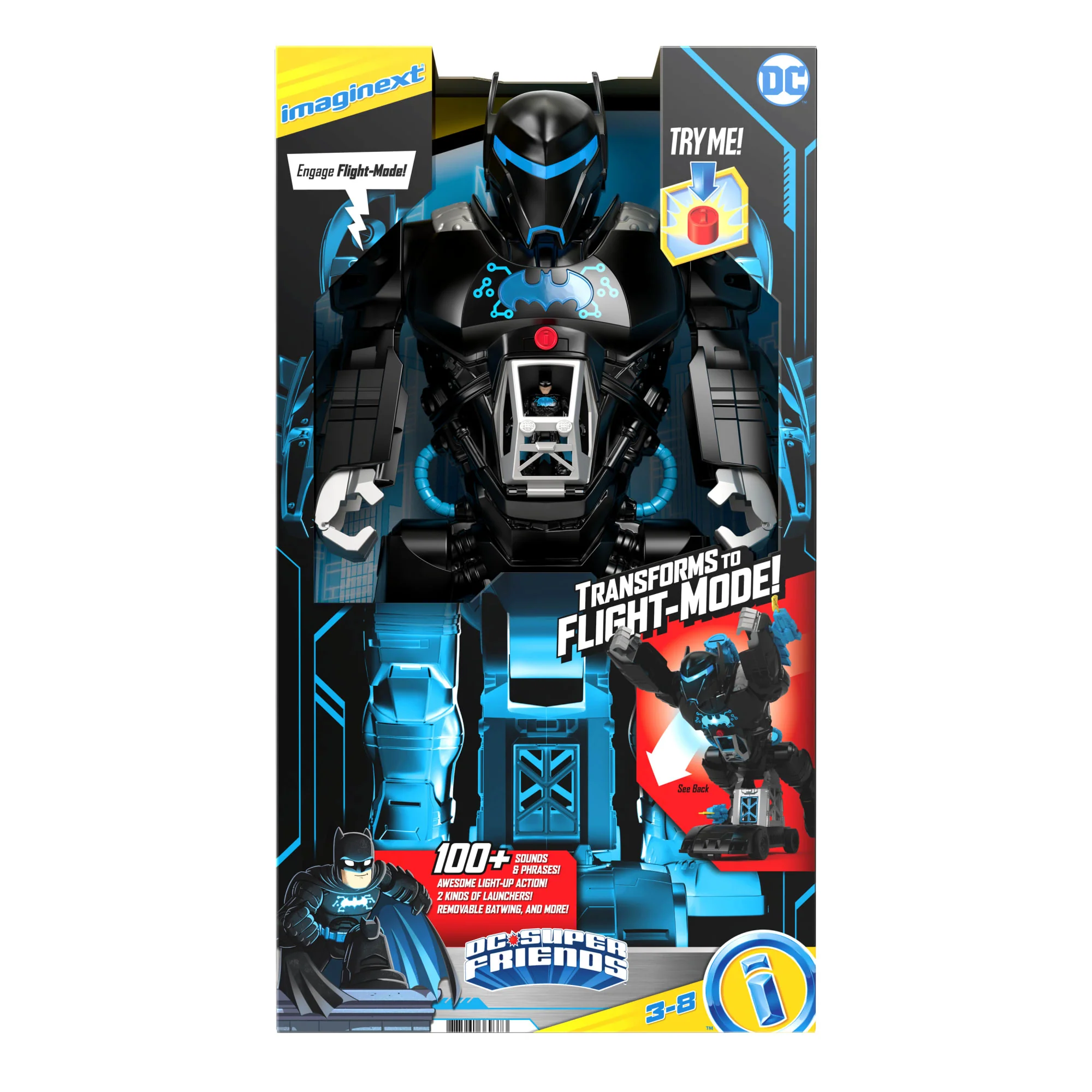 Imaginext Dc Super Friends Bat-Tech Batbot - Image 6