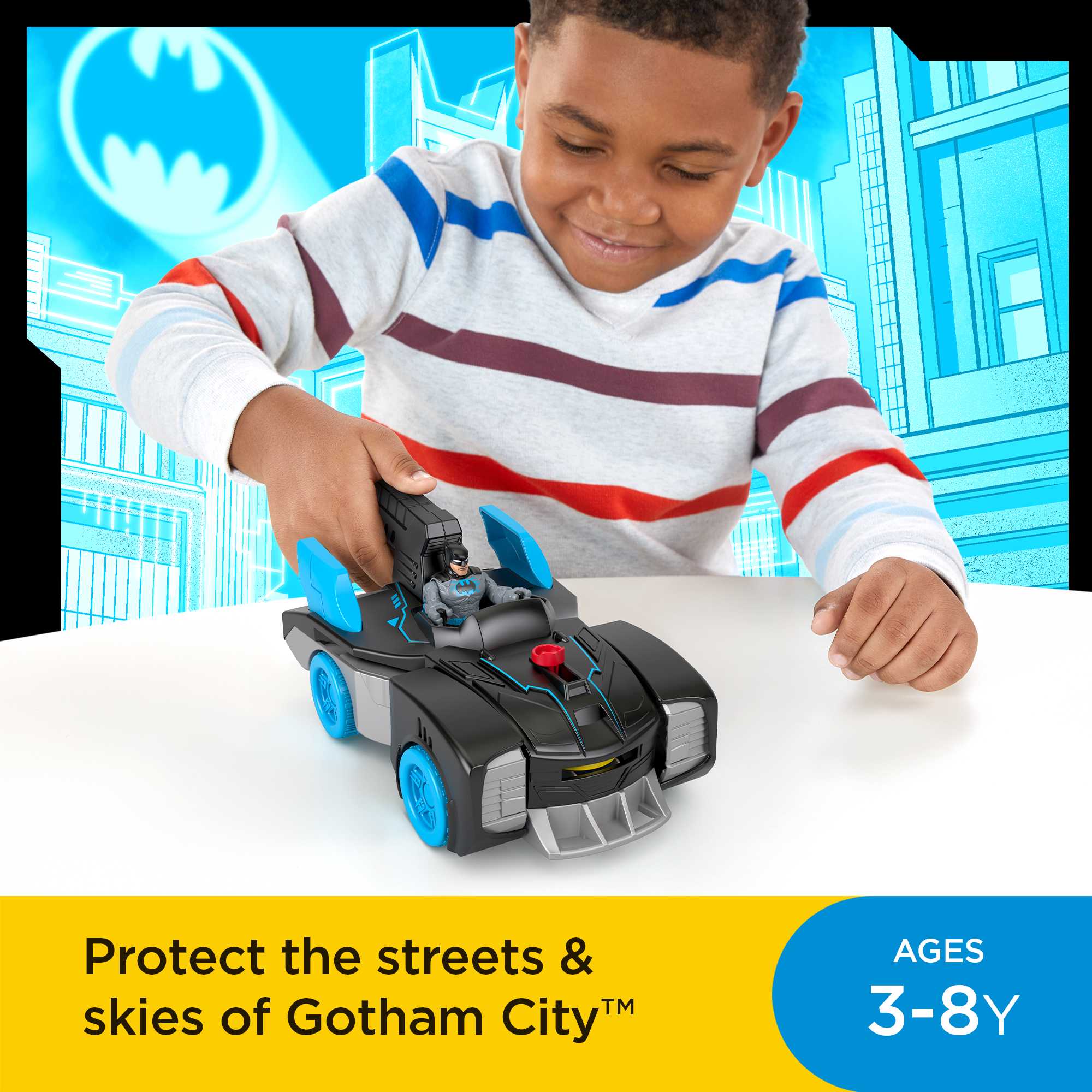 Imaginext Dc Super Friends Bat-Tech Batmobile - Image 2