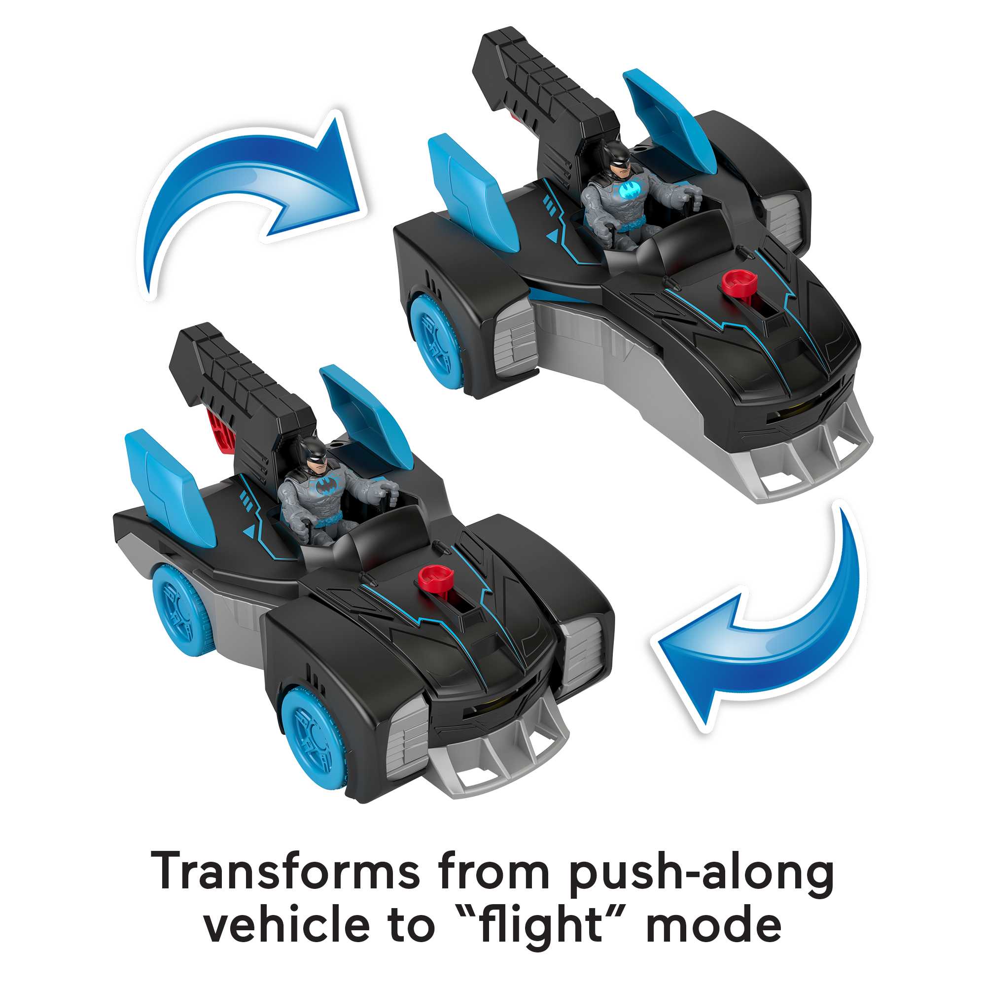 Imaginext Dc Super Friends Bat-Tech Batmobile - Image 3