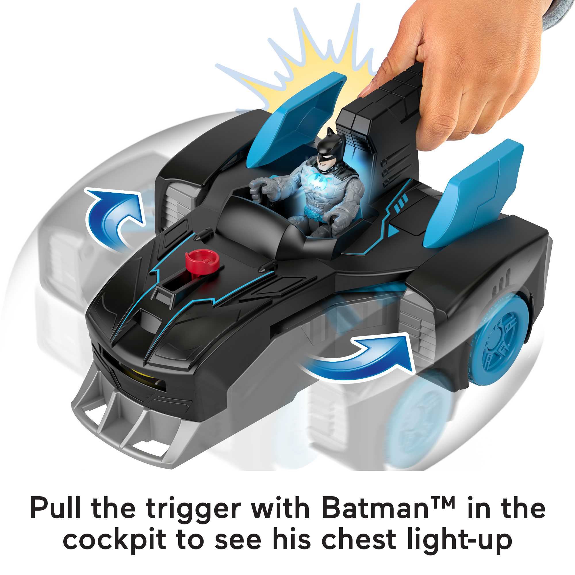 Imaginext Dc Super Friends Bat-Tech Batmobile - Image 4