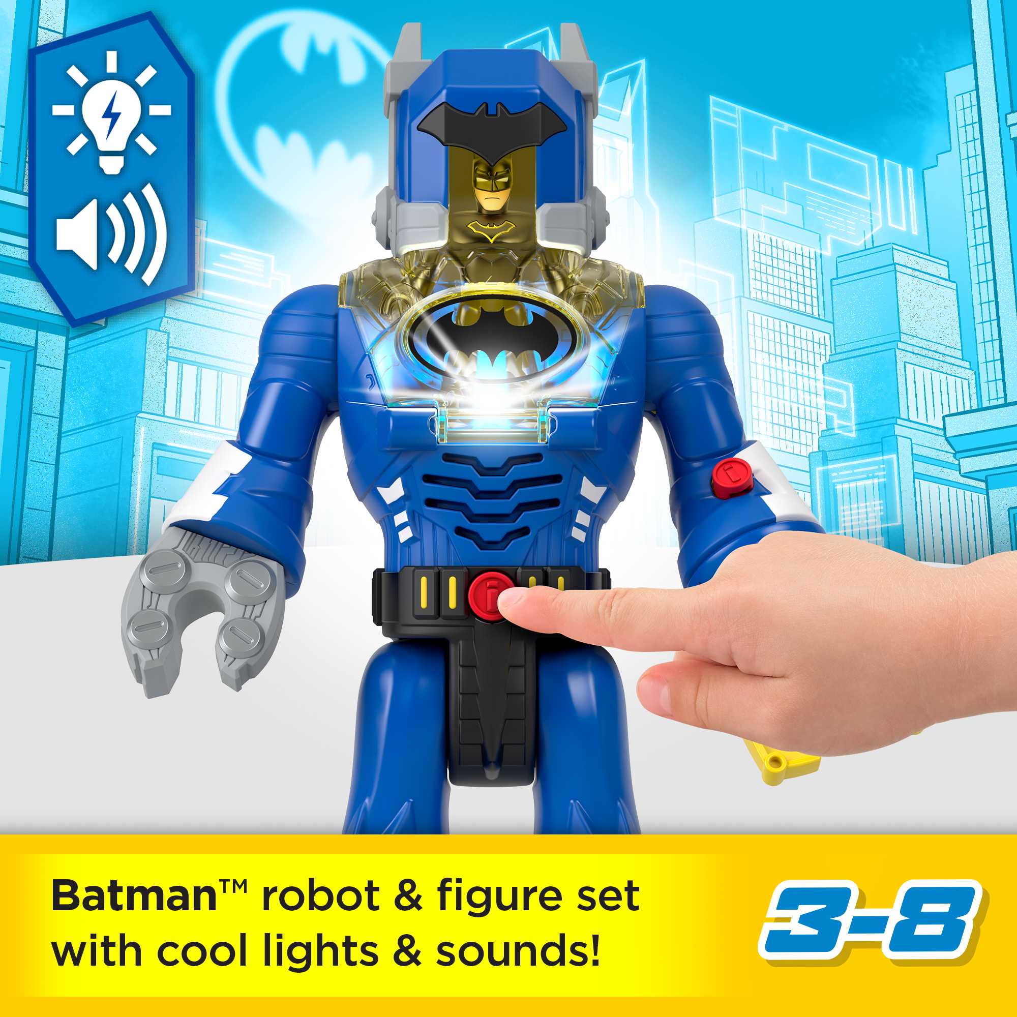 Imaginext DC Super Friends Batman Insider & Exo Suit - Image 3
