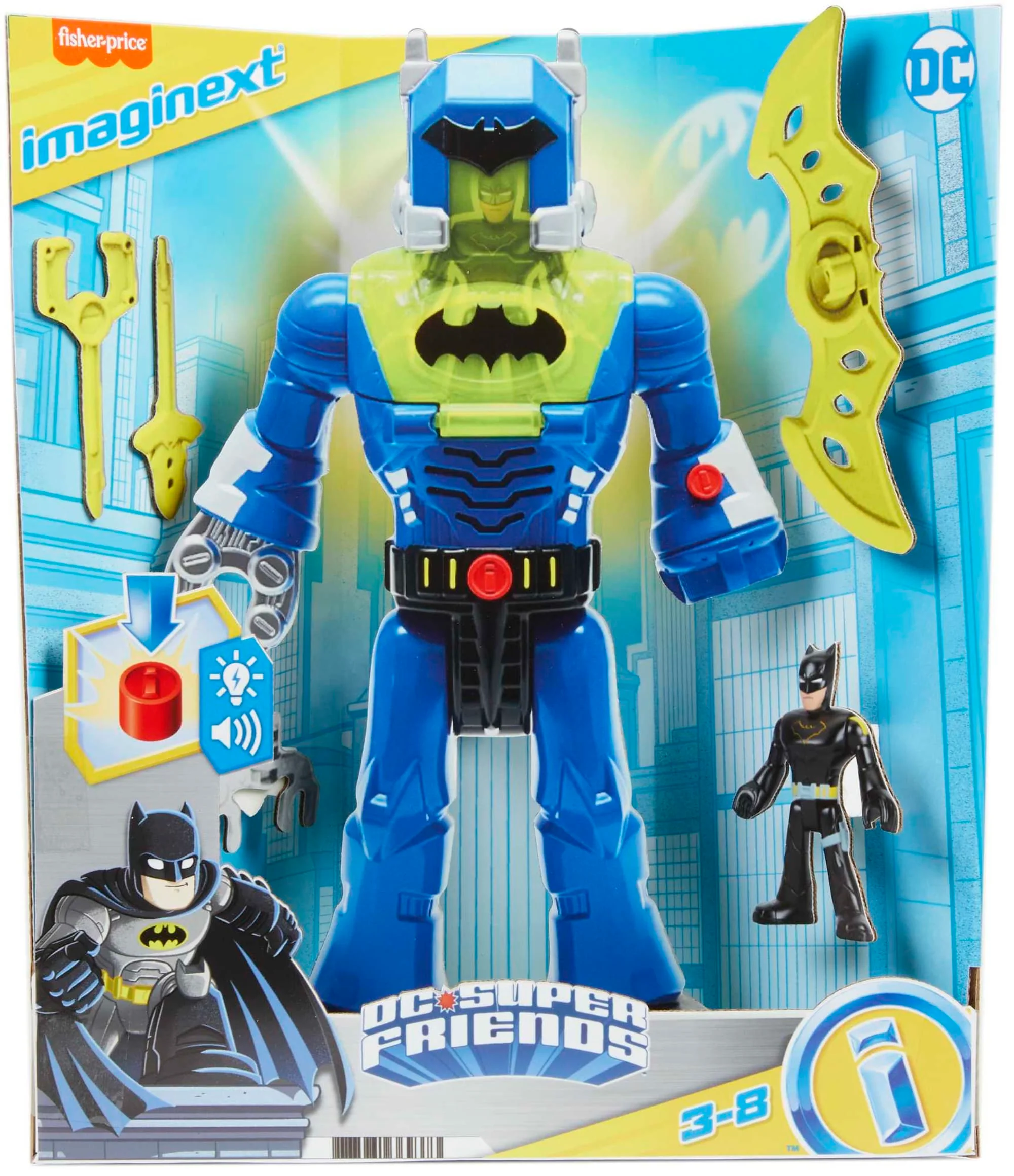 Imaginext DC Super Friends Batman Insider & Exo Suit - Image 6