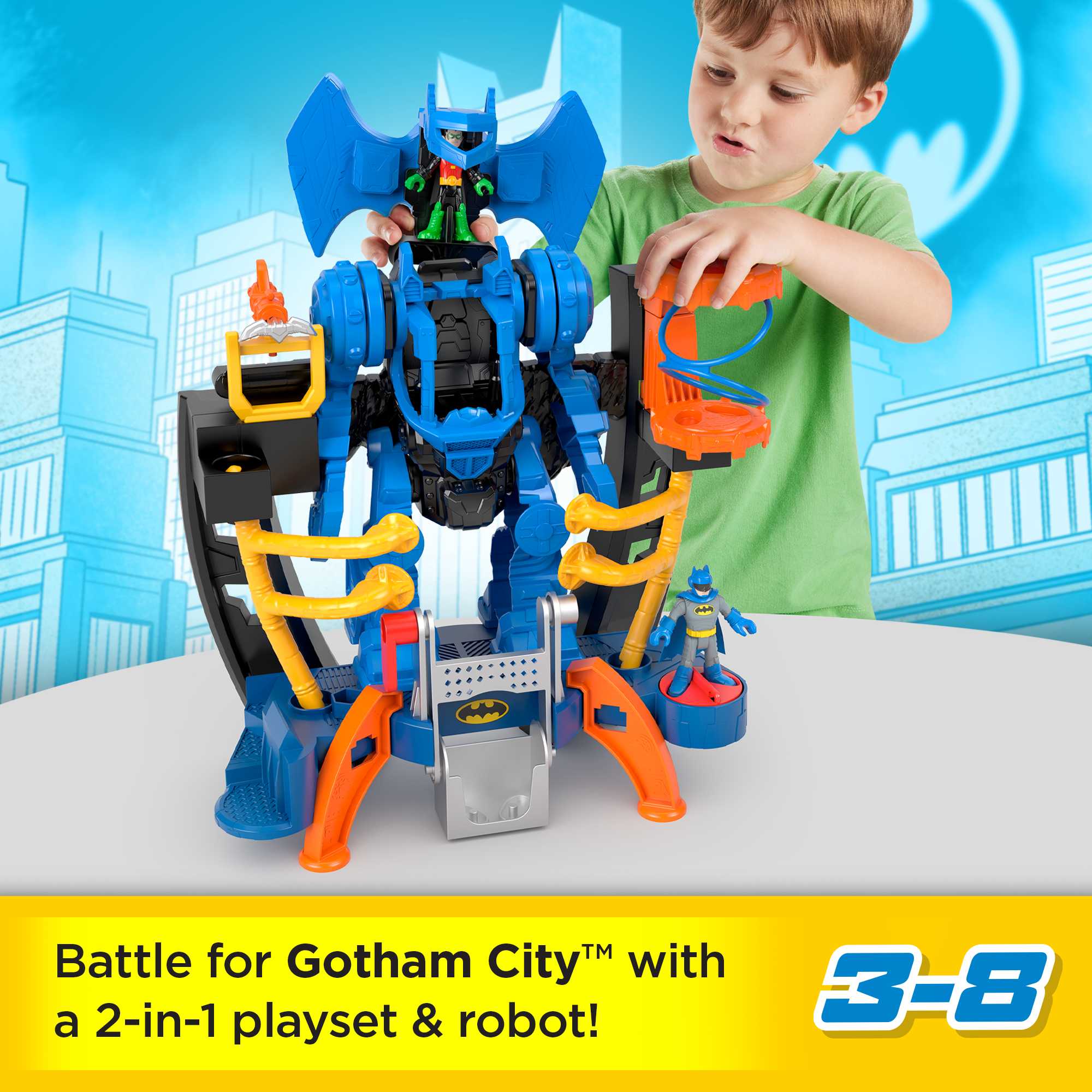 Imaginext DC Super Friends Batman Robo Command Center - Image 2
