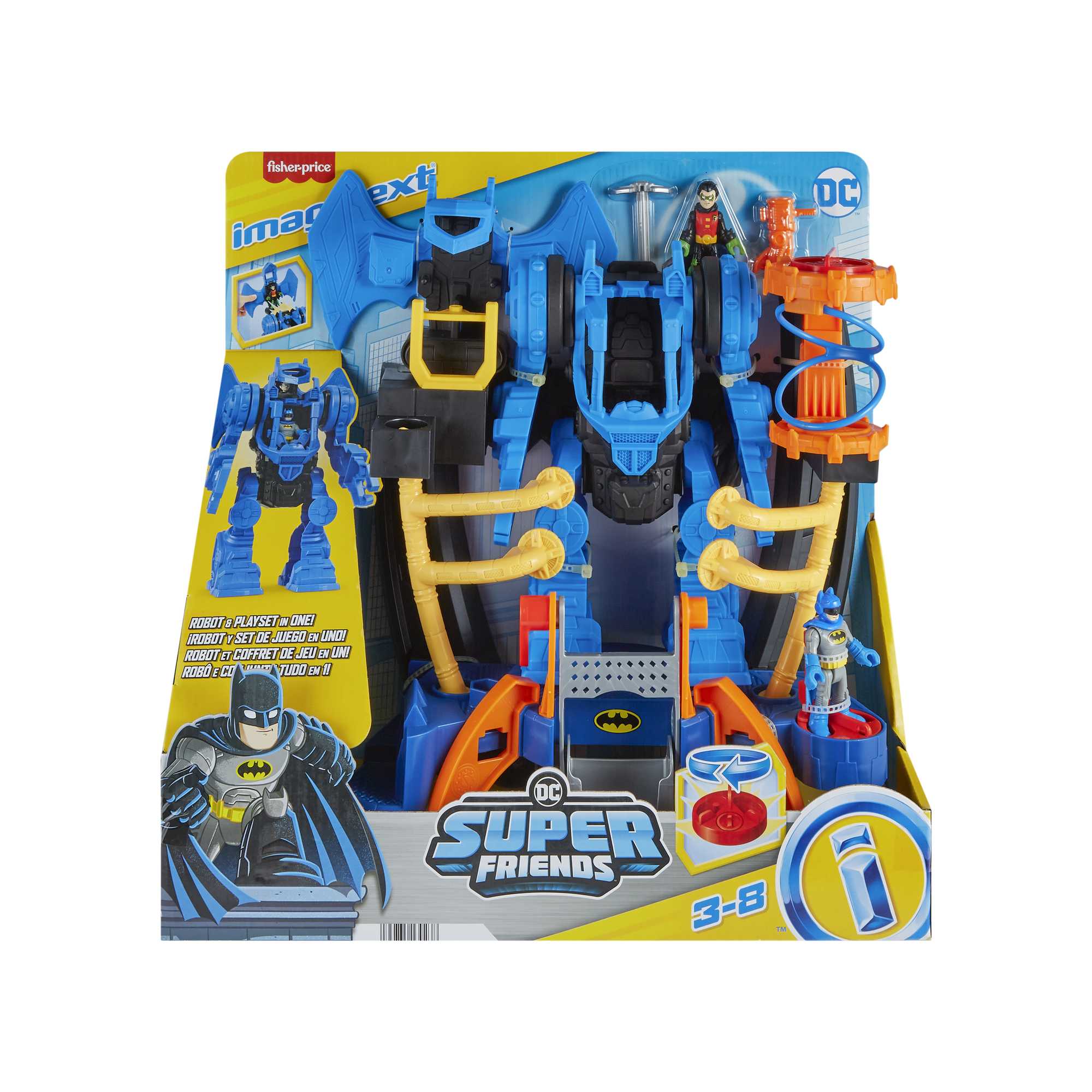 Imaginext DC Super Friends Batman Robo Command Center - Image 6