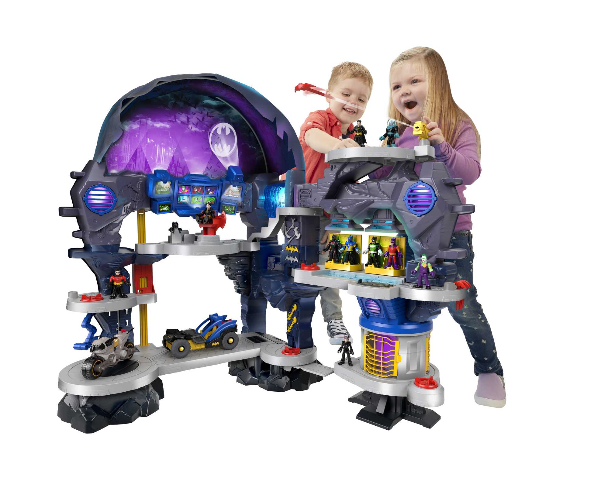 Imaginext DC Super Friends Character Figure & Vehicle Set Collection, Styles May Vary - Image 8
