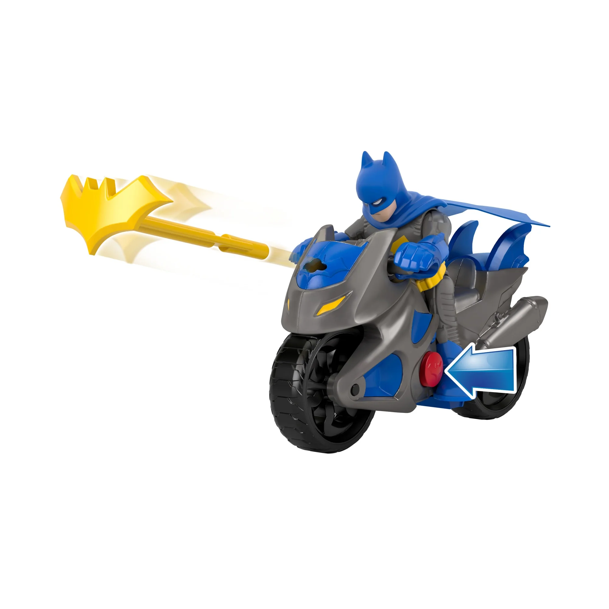 Imaginext DC Super Friends Deluxe Figür Paketi, Okul Öncesi Çağdaki Çocuklar Için Batman Oyuncakları, 9 Parça - Image 3